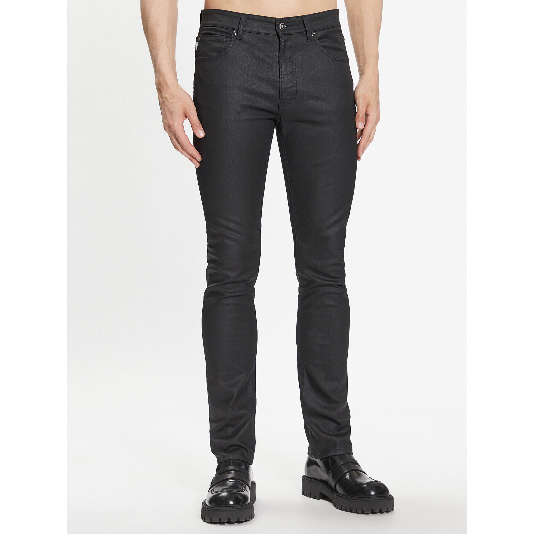 Just Cavalli Дънки 74OBB5S0 Черен Slim Fit - Pepit.bg