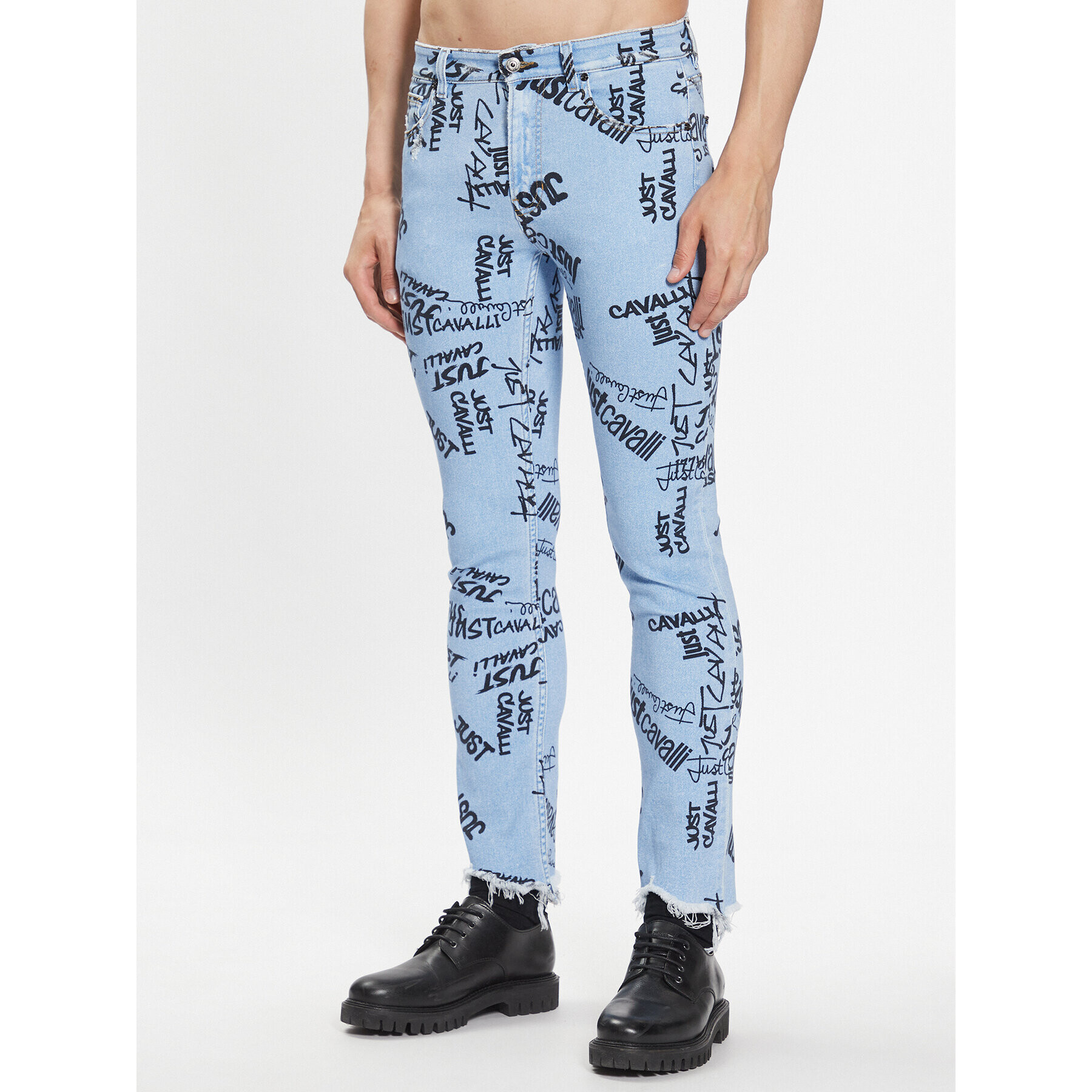 Just Cavalli Дънки 74OBB5S0 Цветен Slim Fit - Pepit.bg