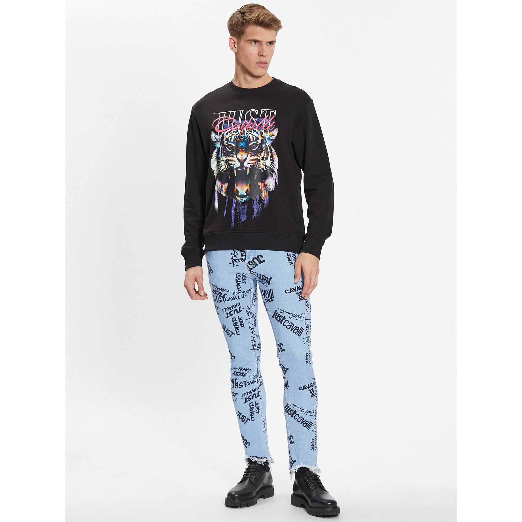 Just Cavalli Дънки 74OBB5S0 Цветен Slim Fit - Pepit.bg