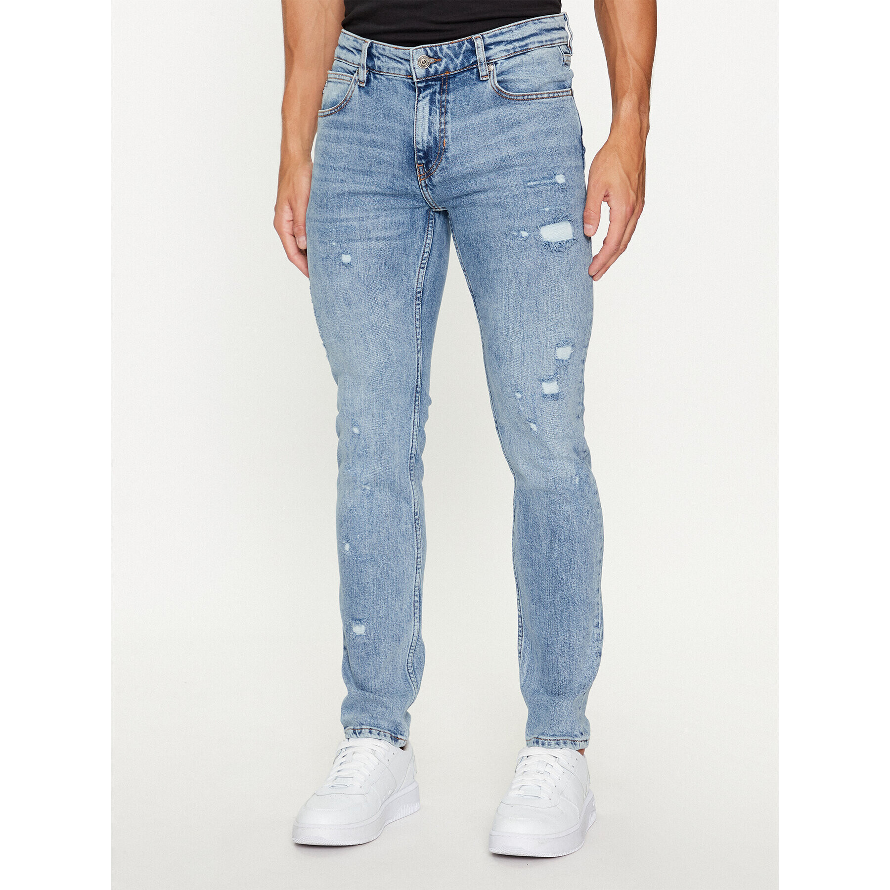 Just Cavalli Дънки 75OAB5J0 Син Slim Fit - Pepit.bg
