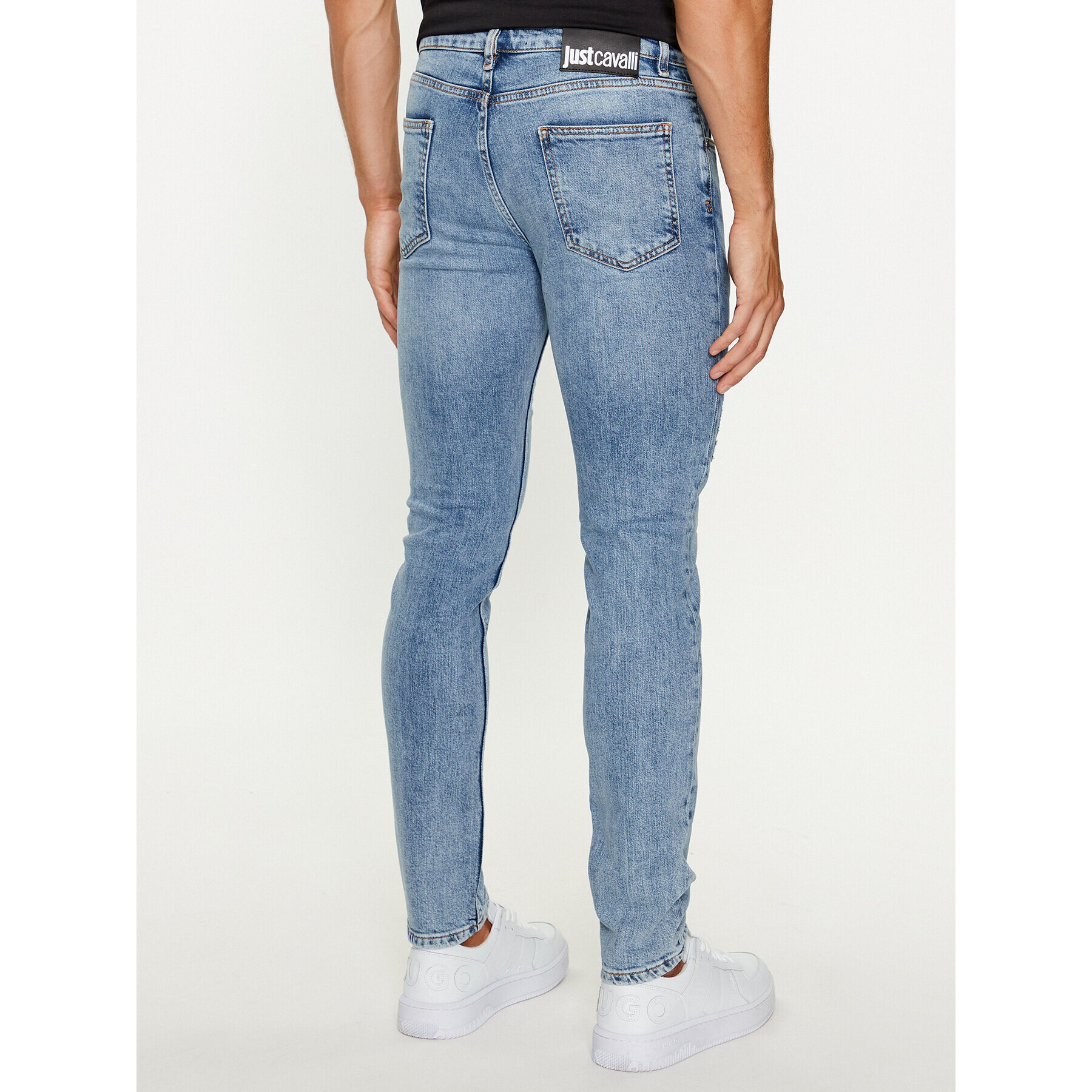Just Cavalli Дънки 75OAB5J0 Син Slim Fit - Pepit.bg