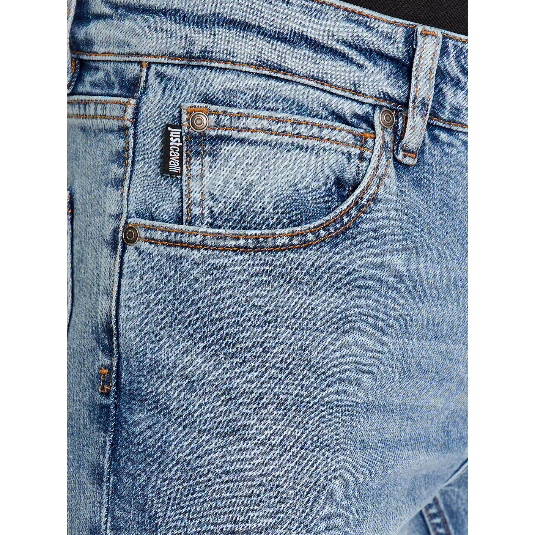 Just Cavalli Дънки 75OAB5J0 Син Slim Fit - Pepit.bg