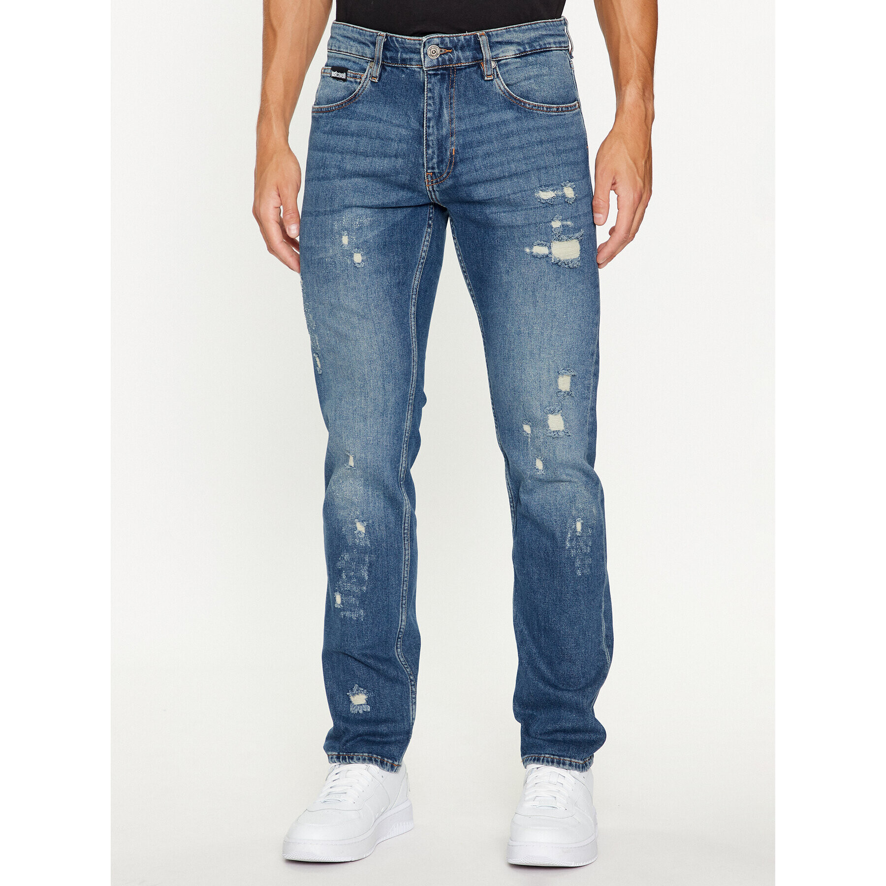Just Cavalli Дънки 75OAB5S0 Син Slim Fit - Pepit.bg
