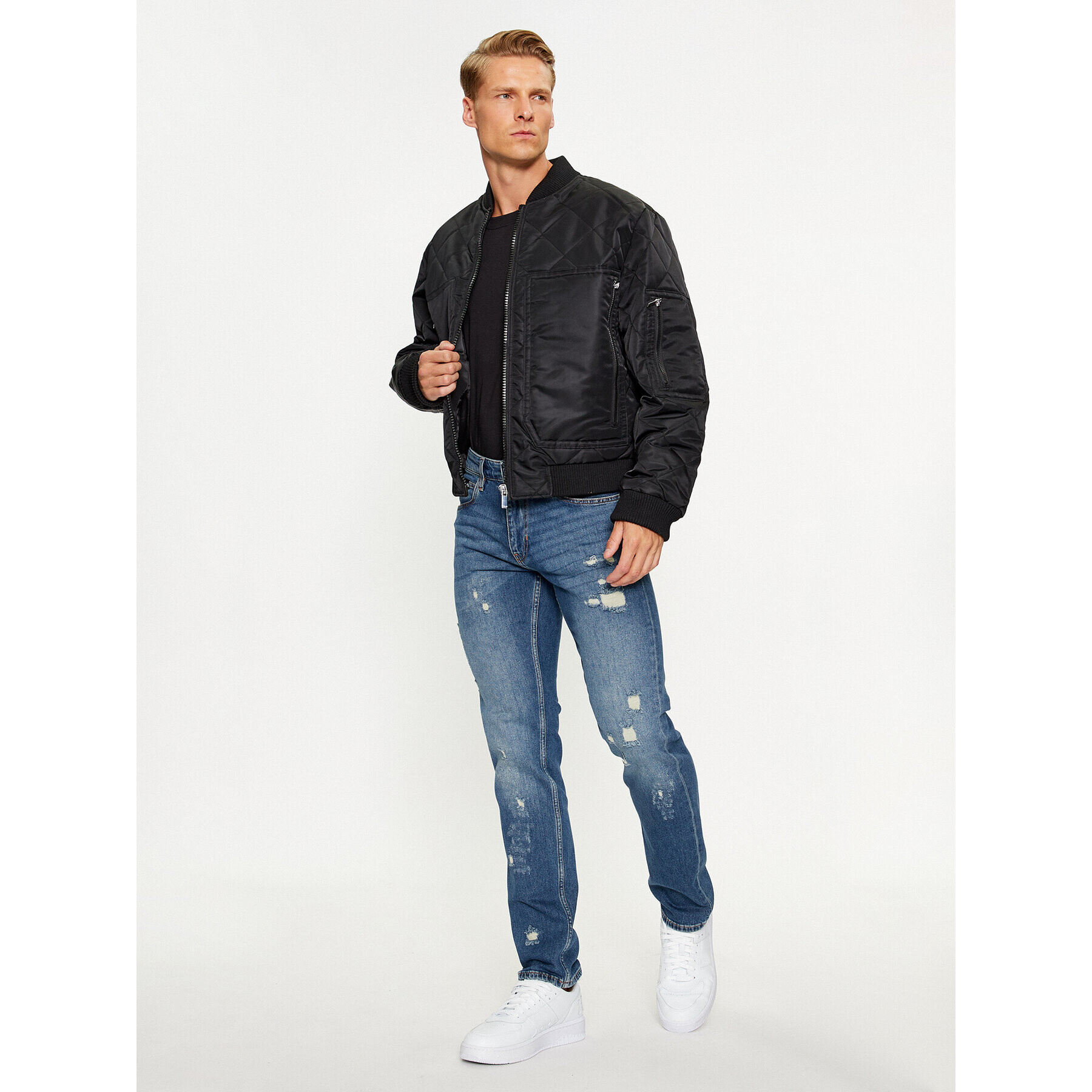 Just Cavalli Дънки 75OAB5S0 Син Slim Fit - Pepit.bg