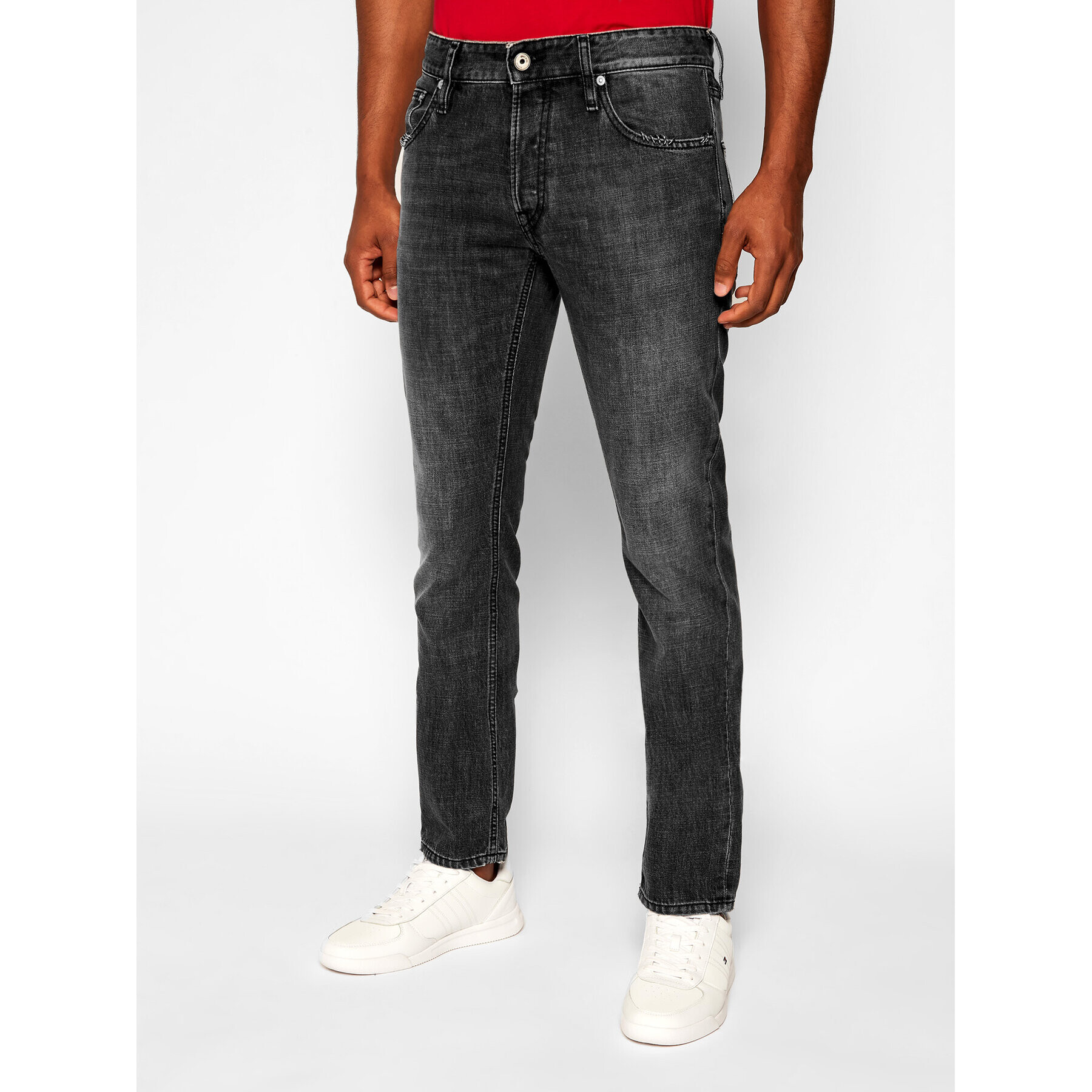 Just Cavalli Дънки S01LA0091 Сив Slim Fit - Pepit.bg