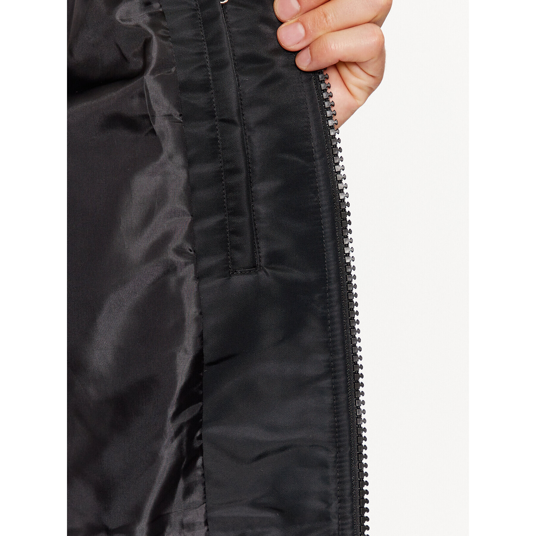 Just Cavalli Яке бомбър 75OASD05 Черен Regular Fit - Pepit.bg