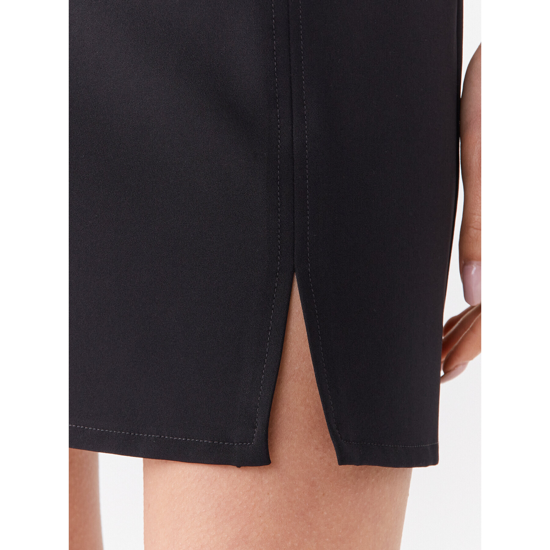 Just Cavalli Мини пола 74PBE803 Черен Slim Fit - Pepit.bg