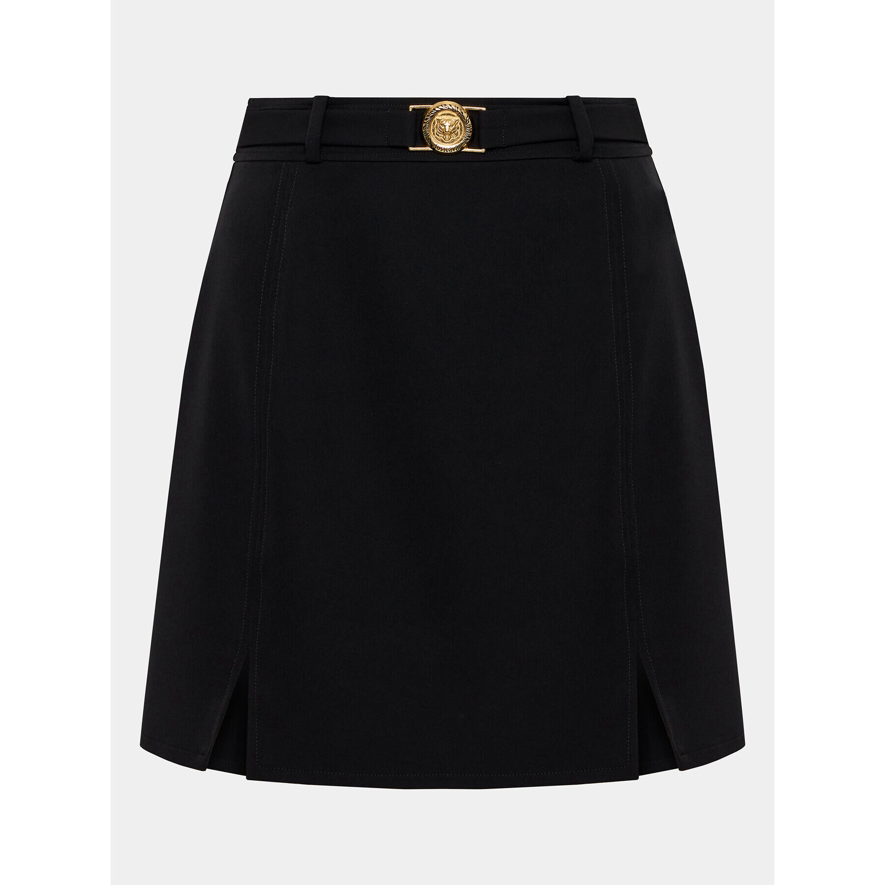 Just Cavalli Мини пола 74PBE803 Черен Slim Fit - Pepit.bg