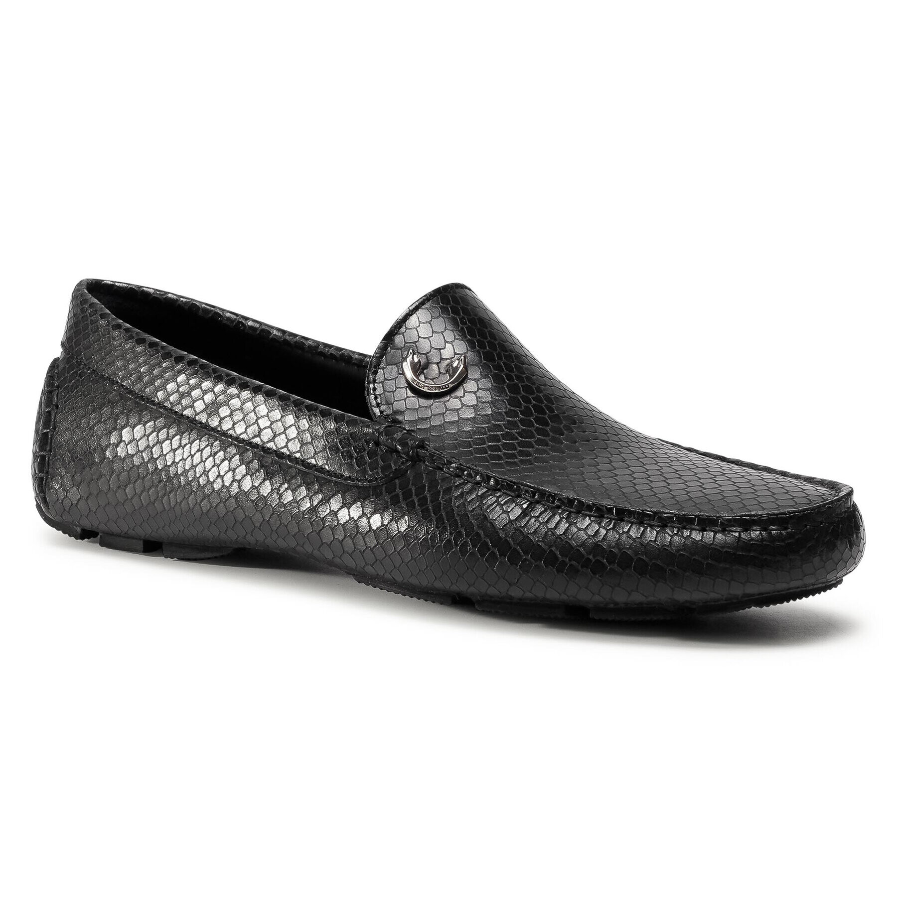 Just Cavalli Мокасини S08WR0040 Черен - Pepit.bg