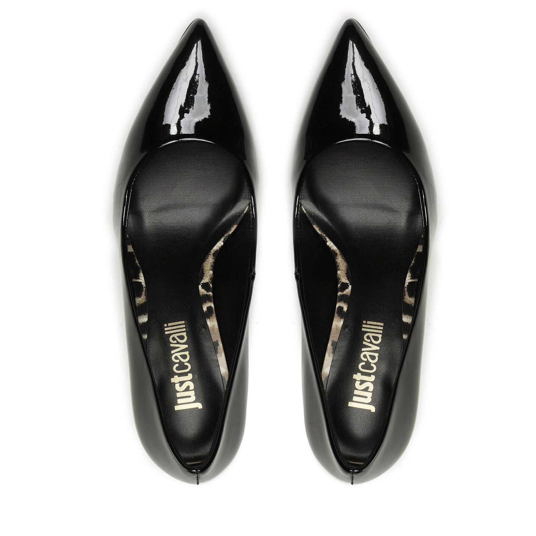 Just Cavalli Обувки на ток 74RB3S01 Черен - Pepit.bg