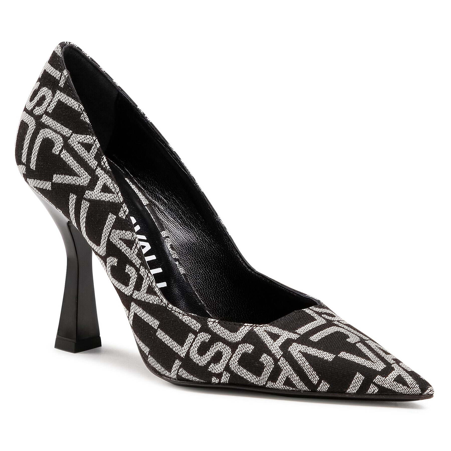 Just Cavalli Обувки на ток S09WL0096 Черен - Pepit.bg
