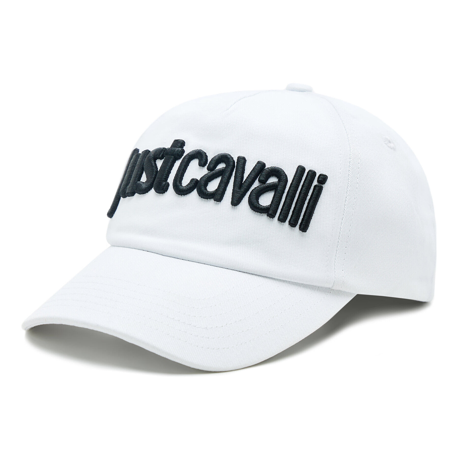 Just Cavalli Шапка с козирка 74QBZK30 Бял - Pepit.bg