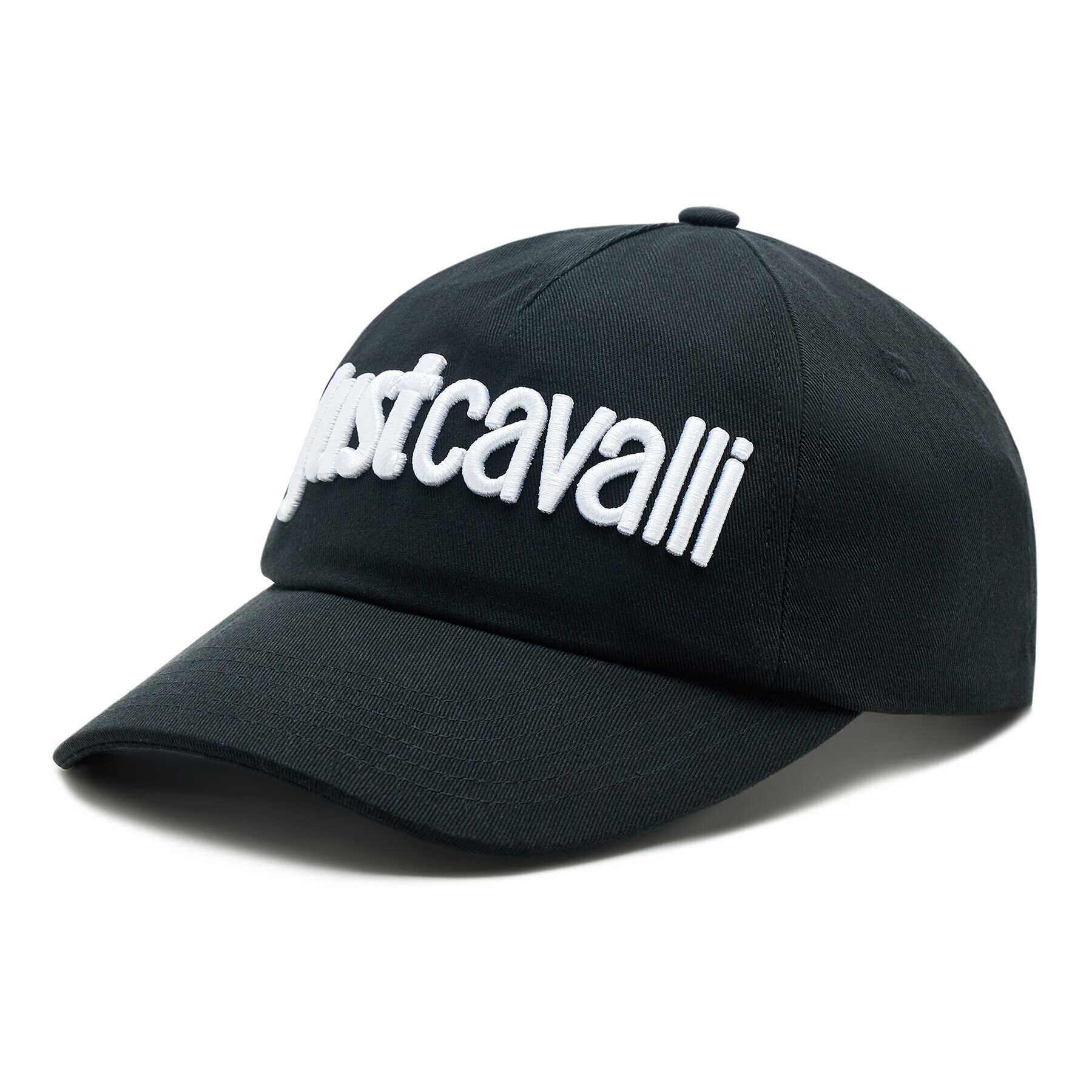 Just Cavalli Шапка с козирка 74QBZK30 Черен - Pepit.bg