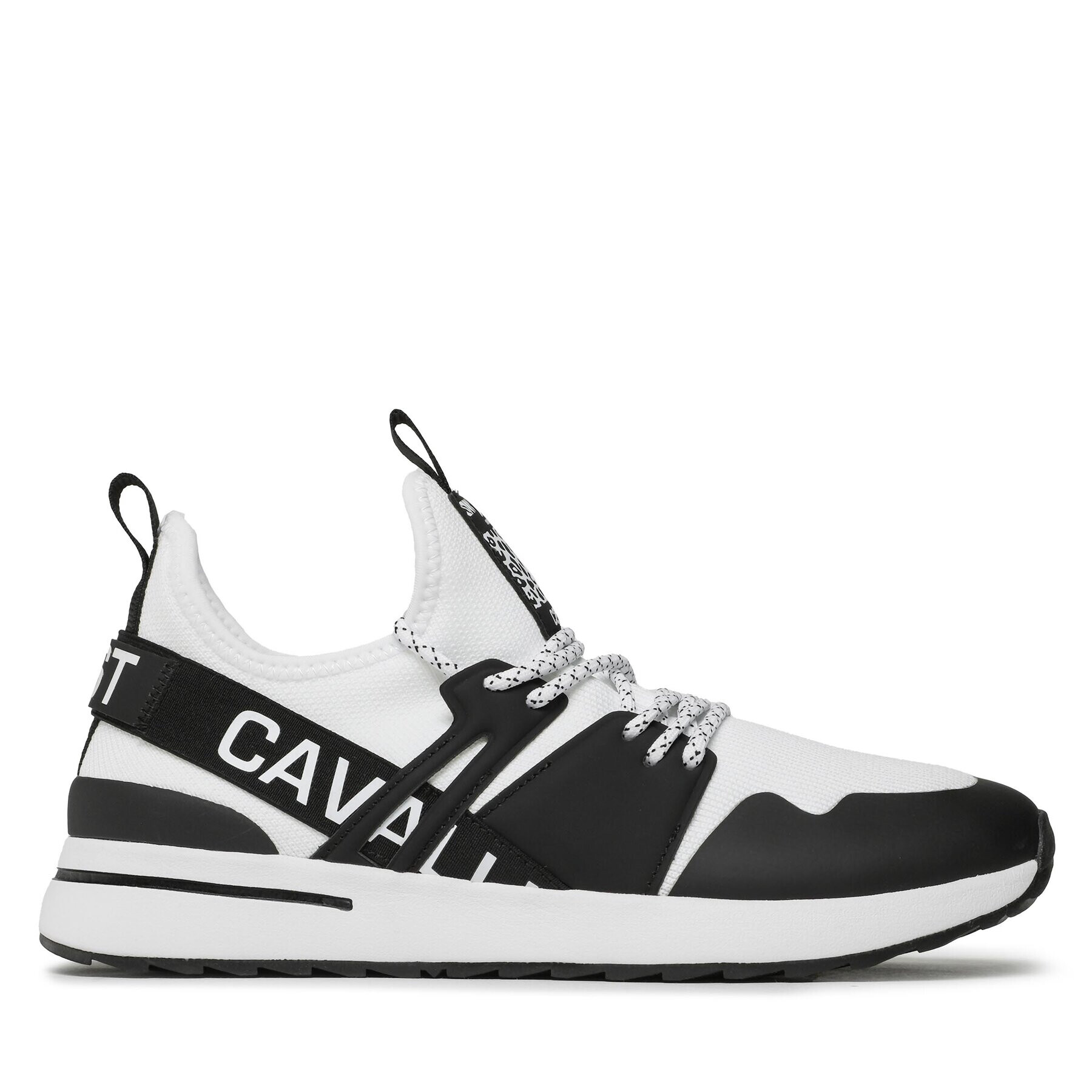 Just Cavalli Сникърси 74QB3SD3 Бял - Pepit.bg