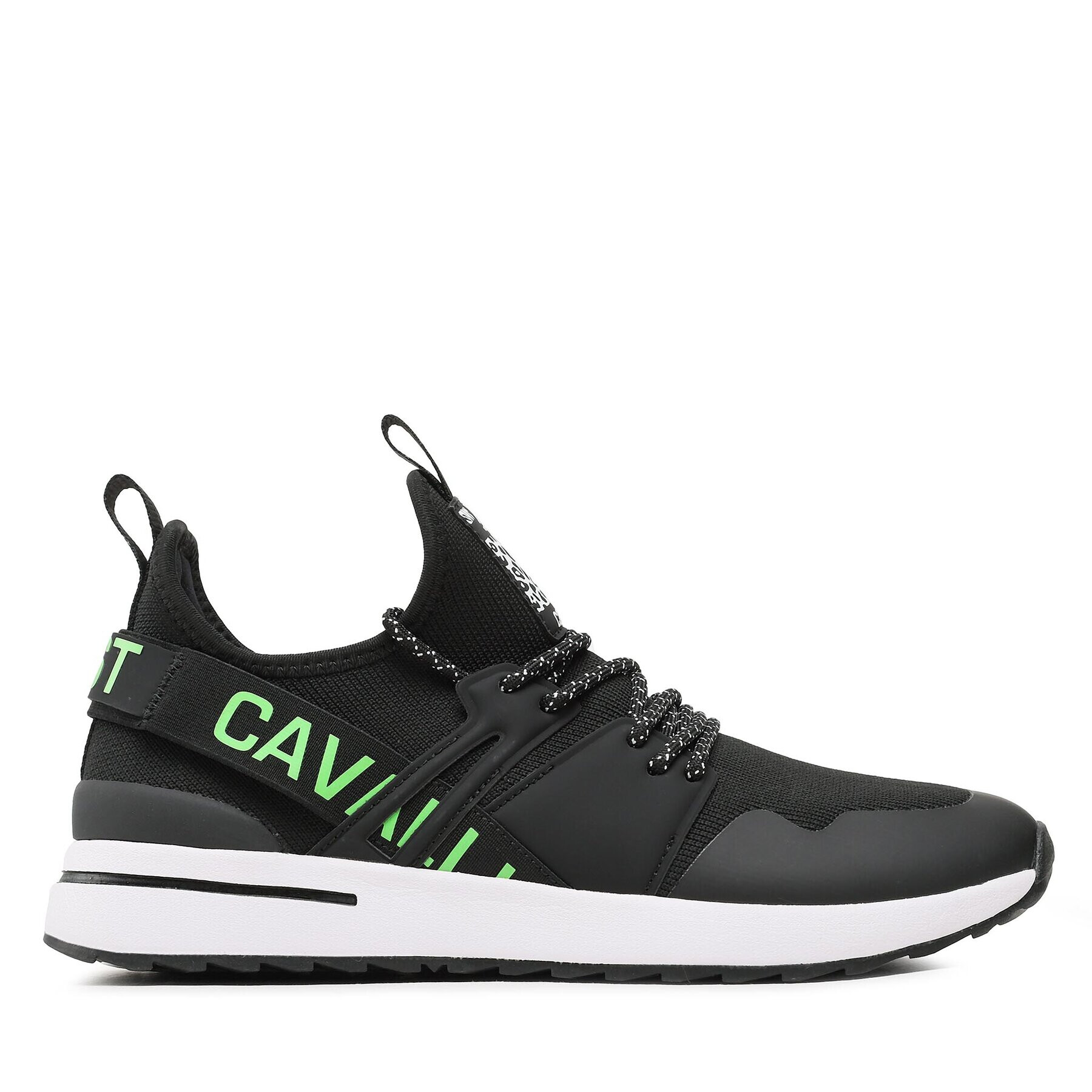 Just Cavalli Сникърси 74QB3SD3 Черен - Pepit.bg