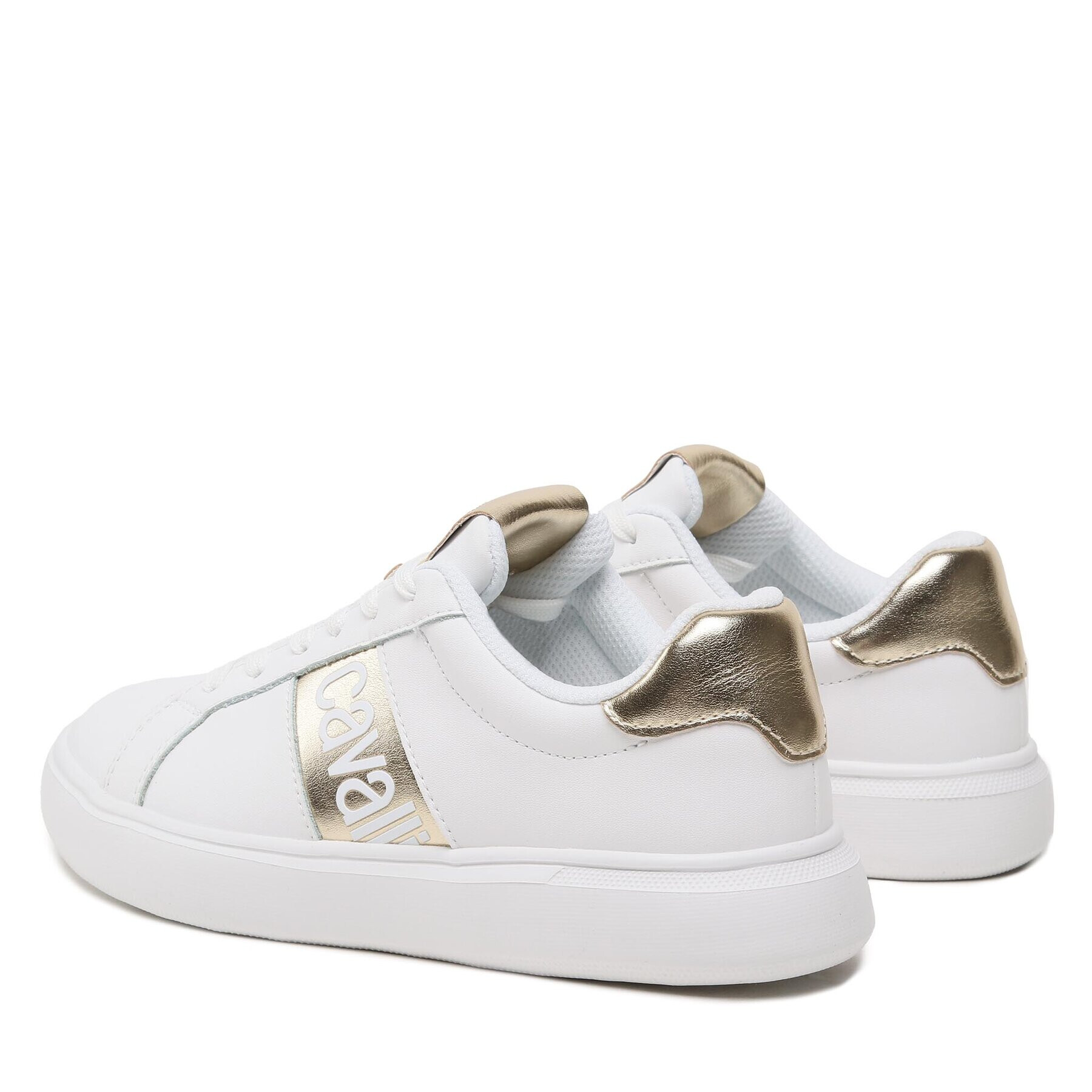 Just Cavalli Сникърси 74RB3SB2 Бял - Pepit.bg