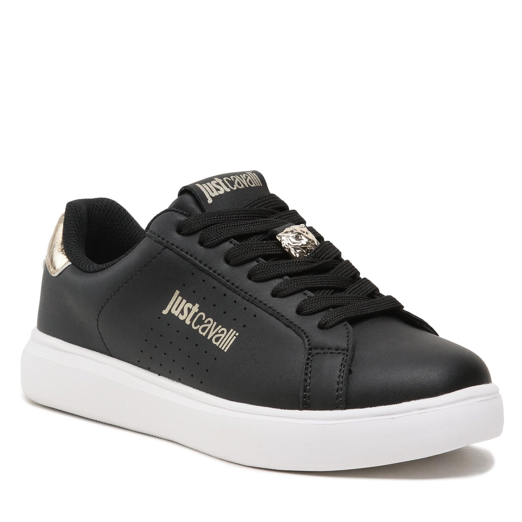 Just Cavalli Сникърси 74RB3SB3 Черен - Pepit.bg