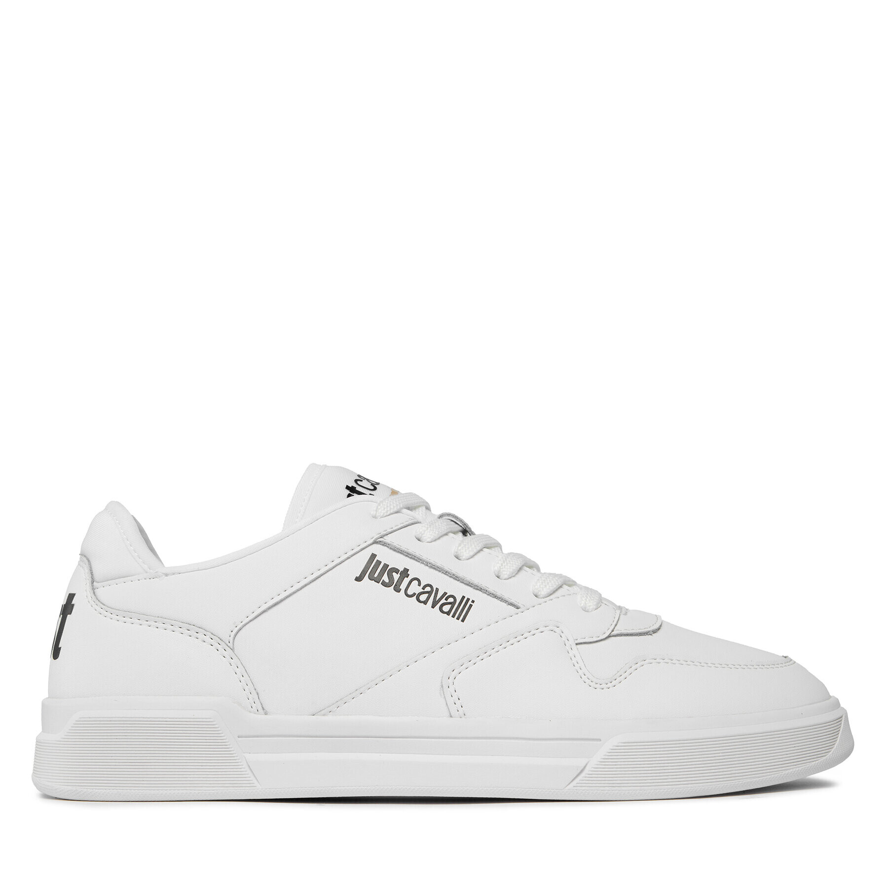 Just Cavalli Сникърси 75QA3SB6 Бял - Pepit.bg
