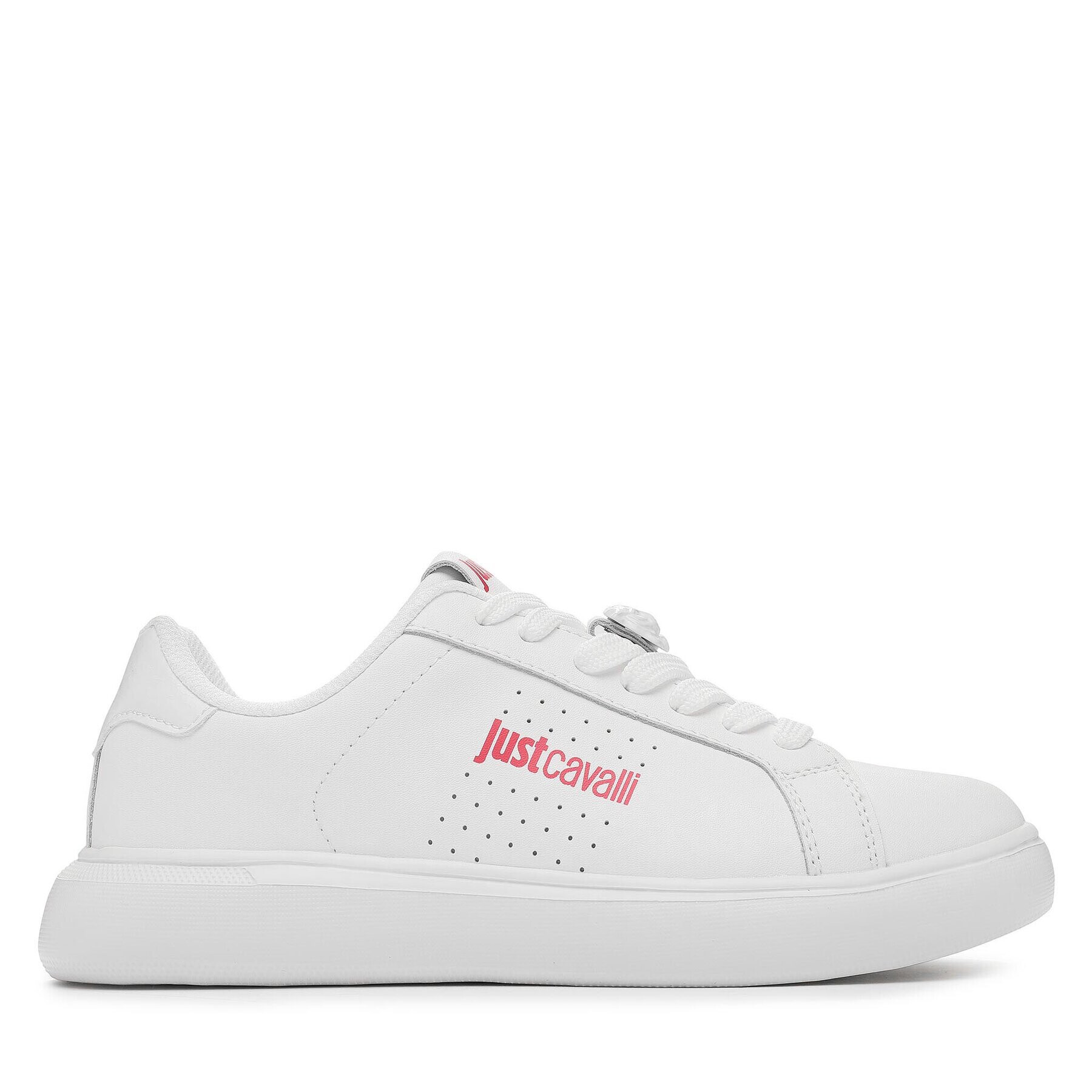 Just Cavalli Сникърси 75RA3SB3 Бял - Pepit.bg
