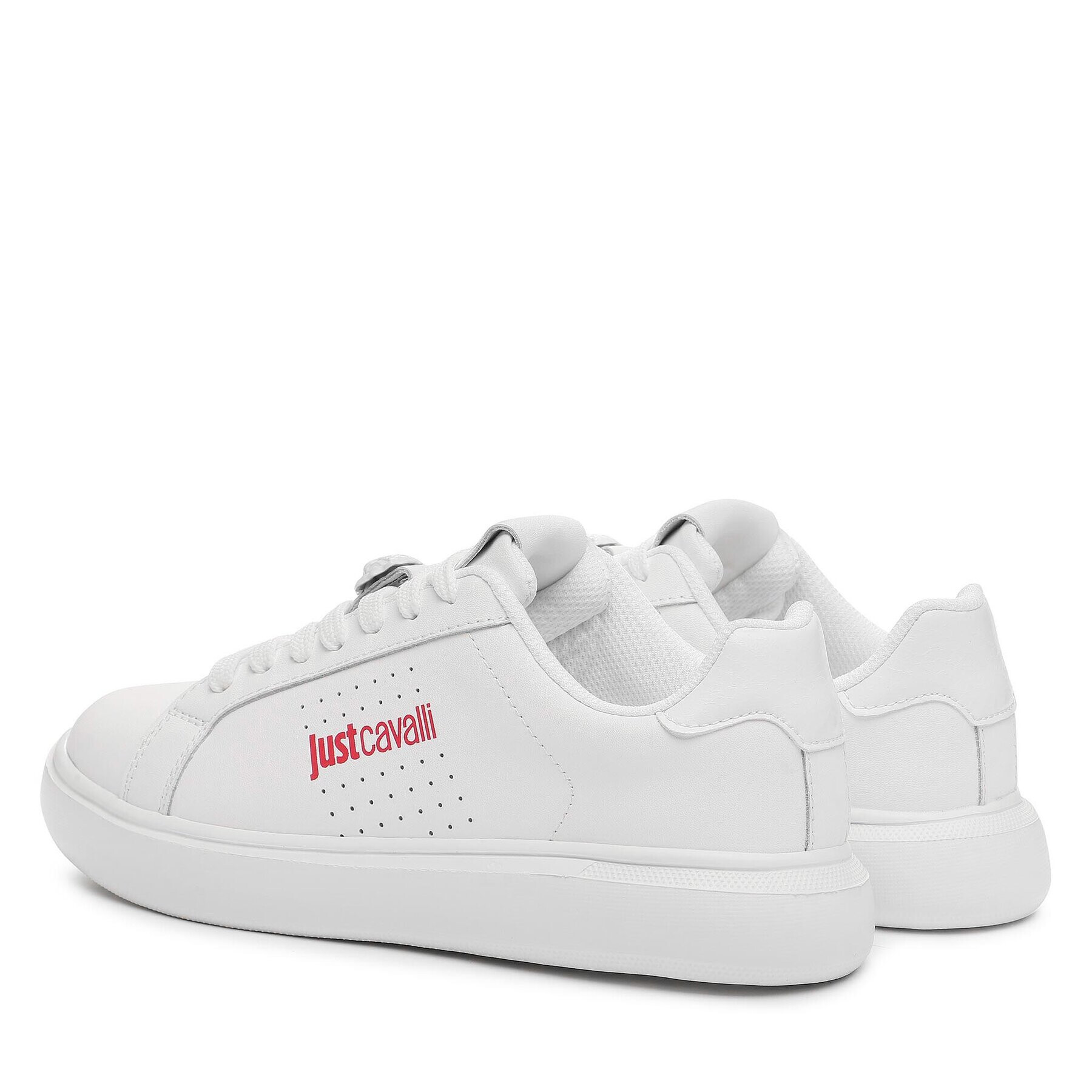 Just Cavalli Сникърси 75RA3SB3 Бял - Pepit.bg