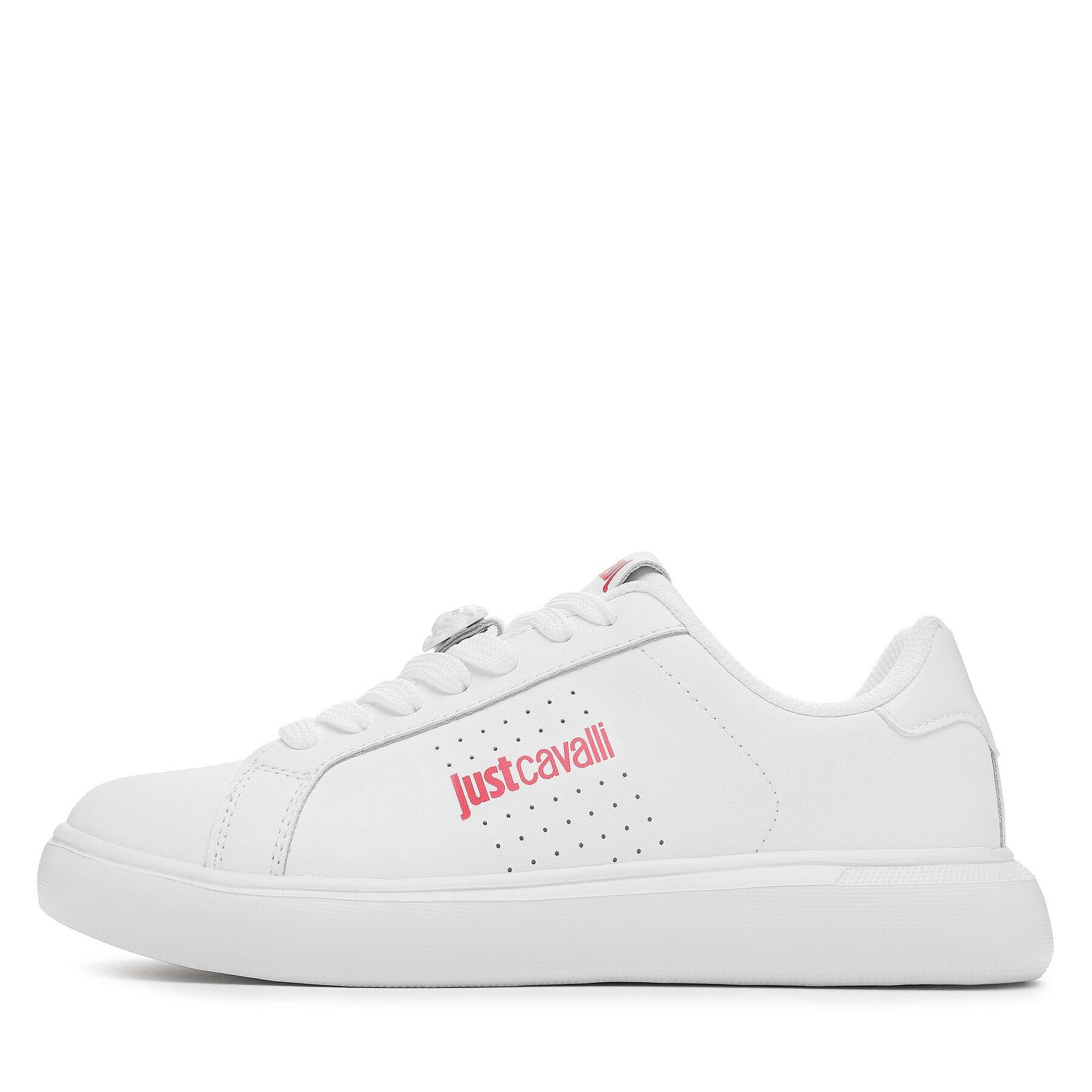 Just Cavalli Сникърси 75RA3SB3 Бял - Pepit.bg