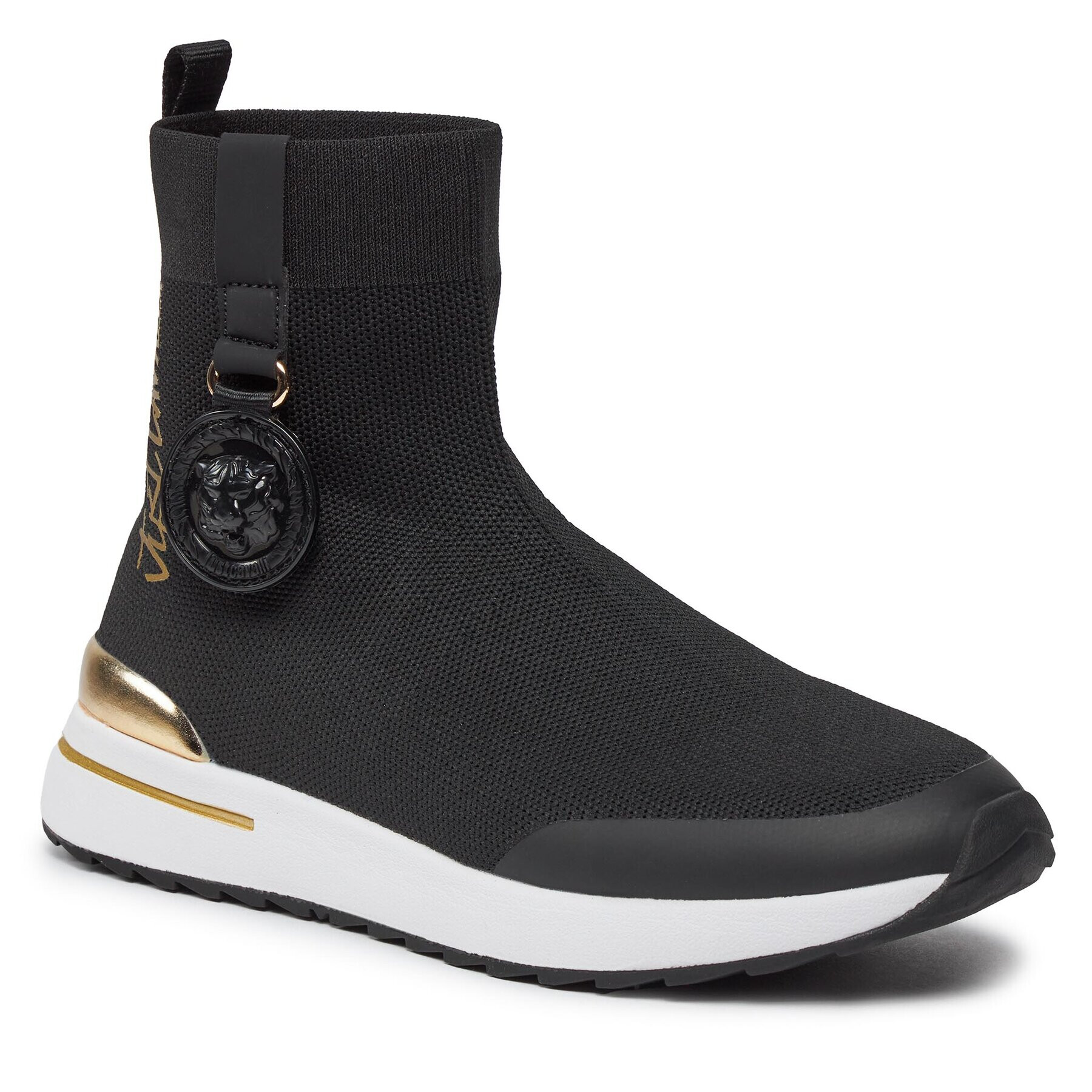 Just Cavalli Сникърси 75RA3SD4 Черен - Pepit.bg