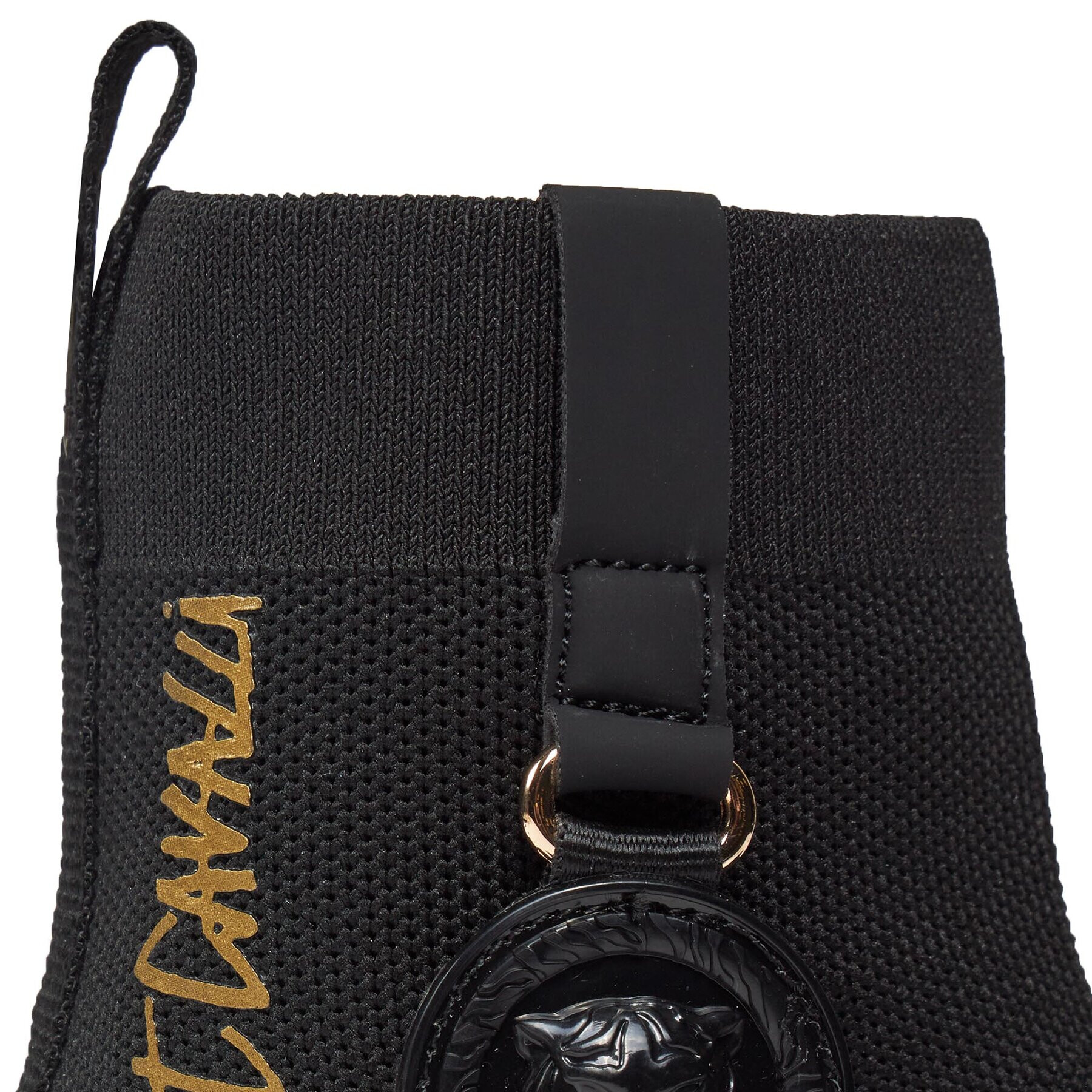 Just Cavalli Сникърси 75RA3SD4 Черен - Pepit.bg