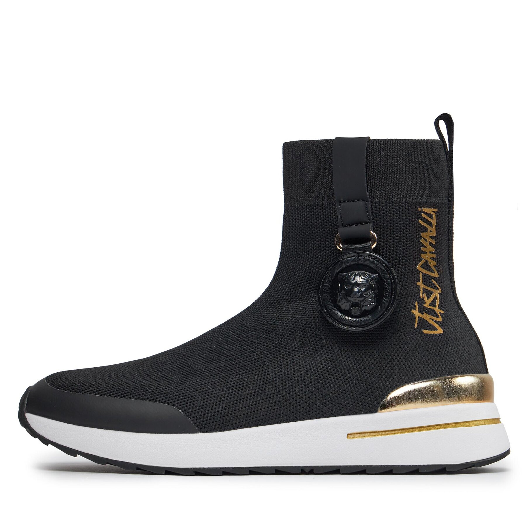 Just Cavalli Сникърси 75RA3SD4 Черен - Pepit.bg