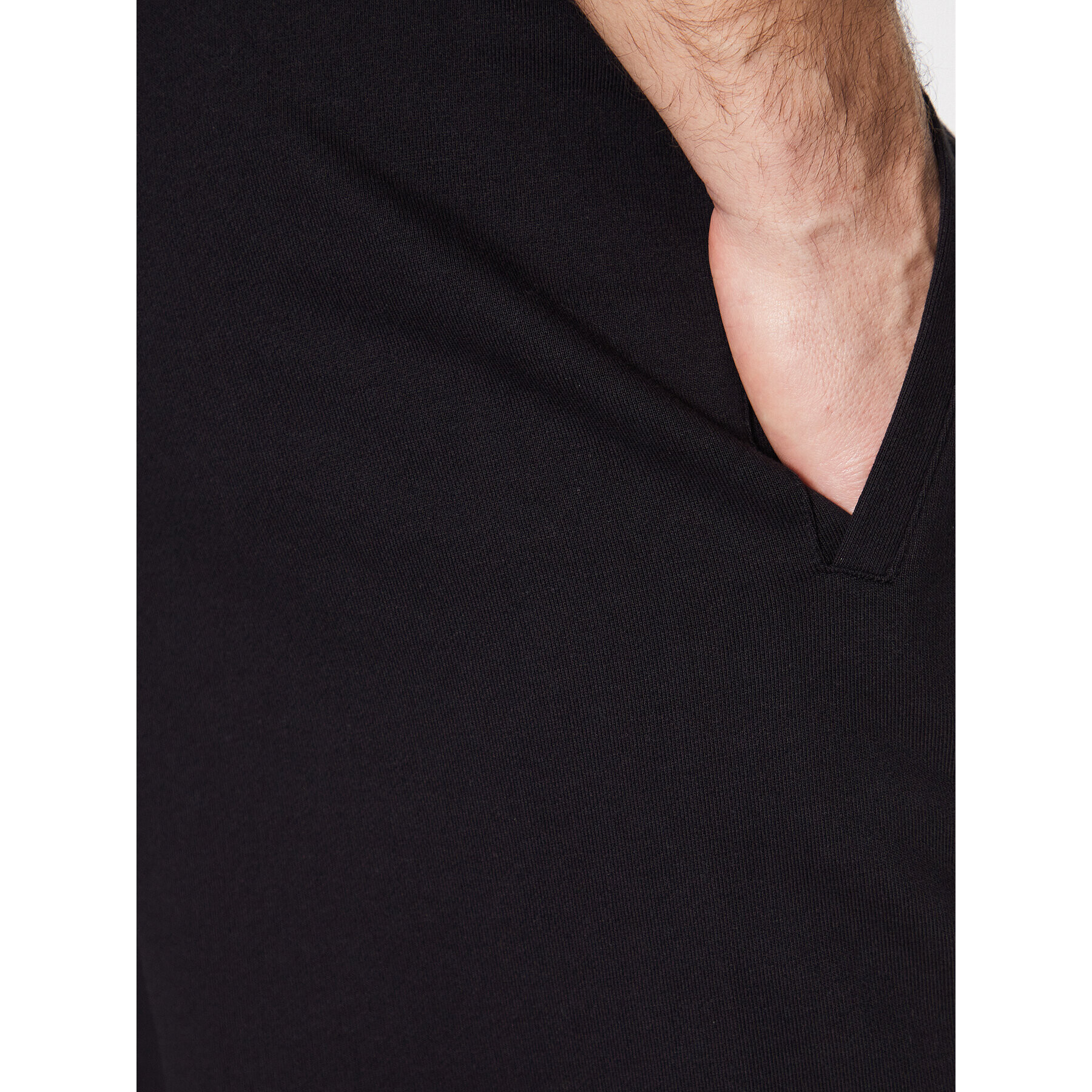 Just Cavalli Спортни шорти 74OBDF02 Черен Regular Fit - Pepit.bg