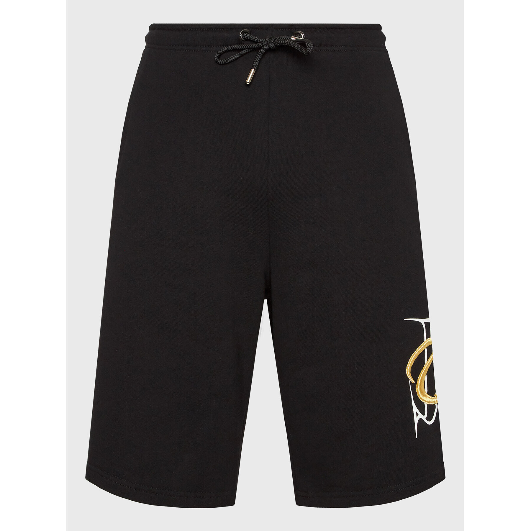 Just Cavalli Спортни шорти 74OBDI07 Черен Regular Fit - Pepit.bg