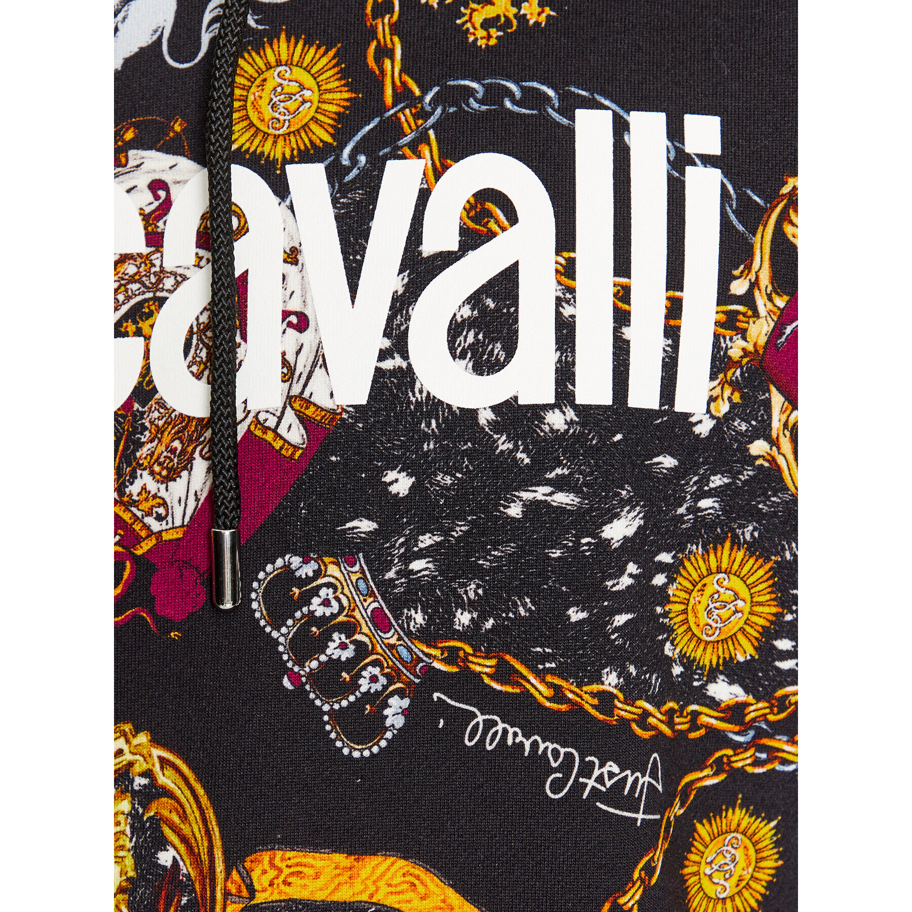 Just Cavalli Суитшърт 75OAI3C1 Цветен Regular Fit - Pepit.bg