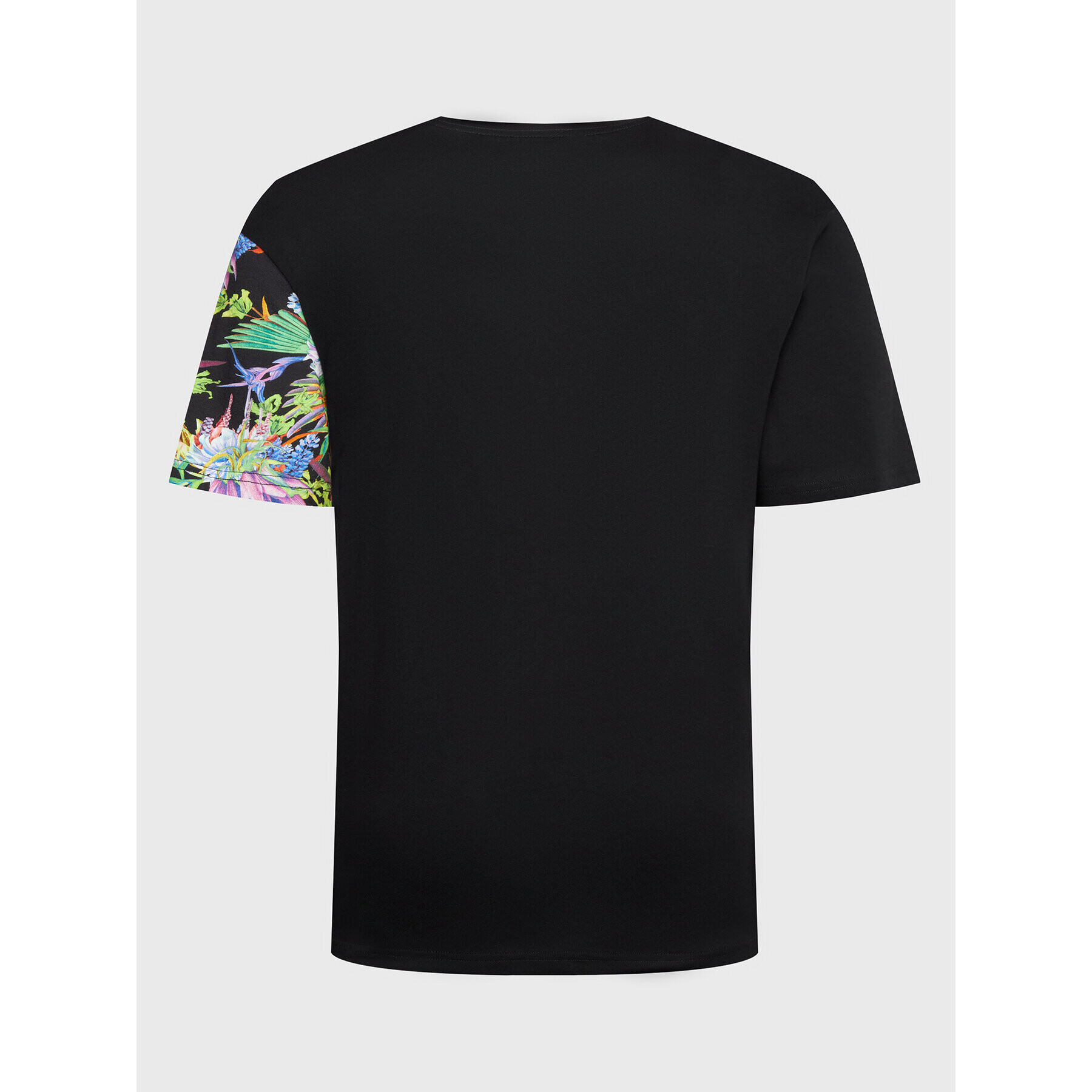 Just Cavalli Тишърт 74OBH6R8 Черен Regular Fit - Pepit.bg
