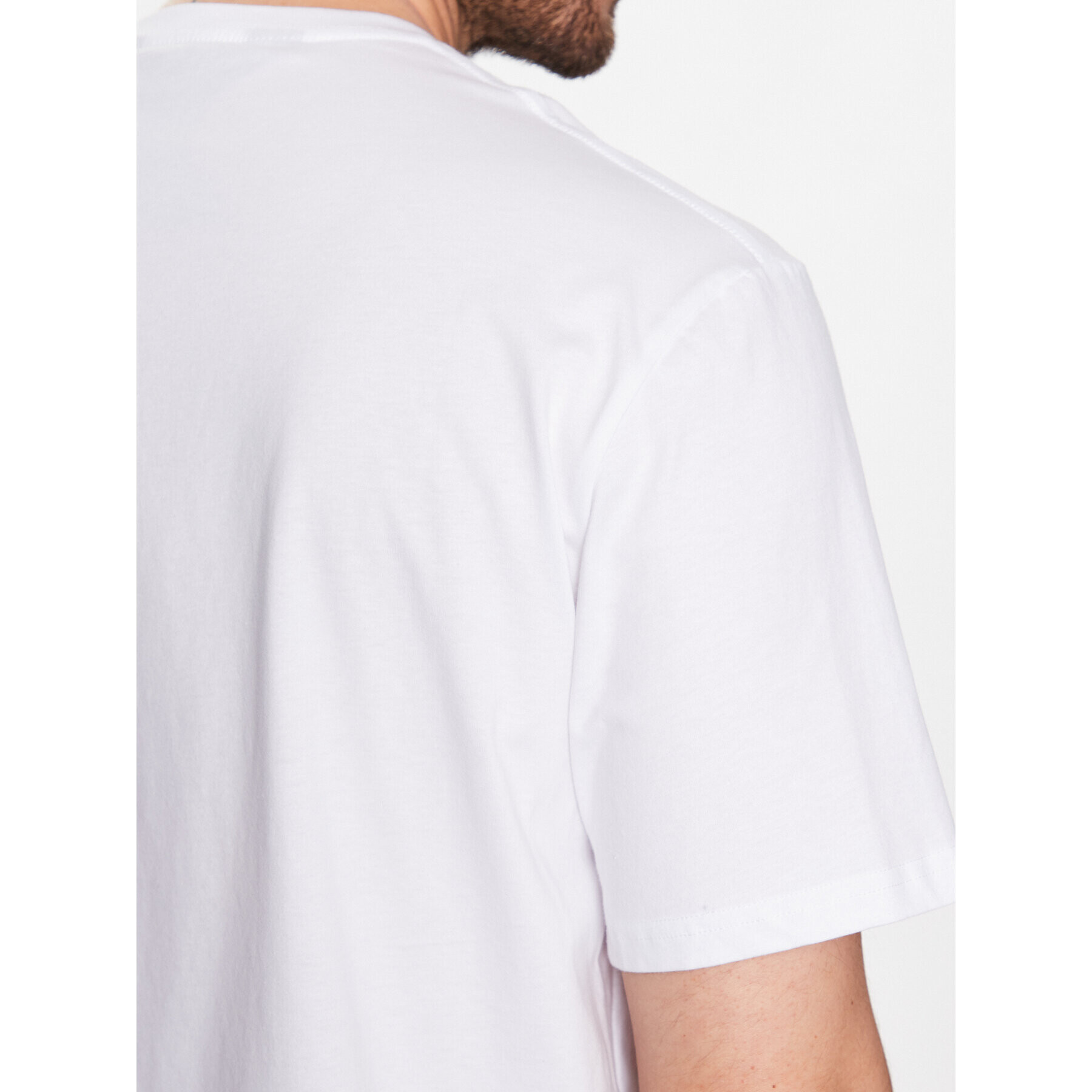 Just Cavalli Тишърт 74OBHF05 Бял Regular Fit - Pepit.bg