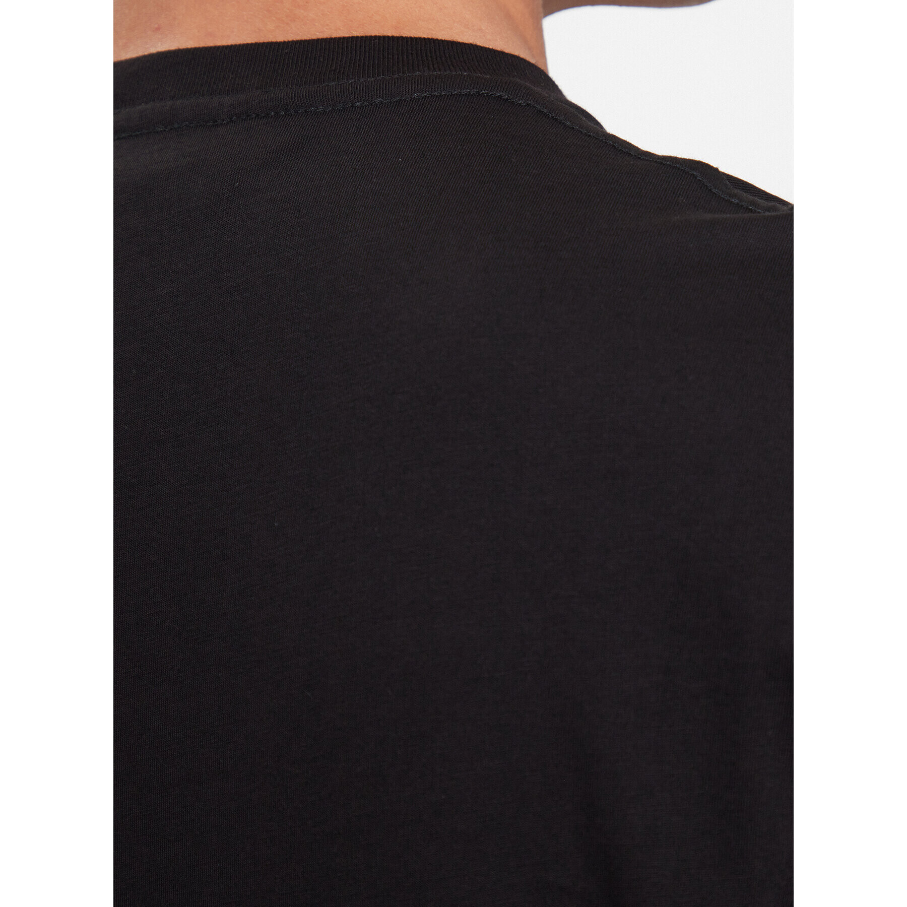 Just Cavalli Тишърт 75OAHF02 Черен Regular Fit - Pepit.bg