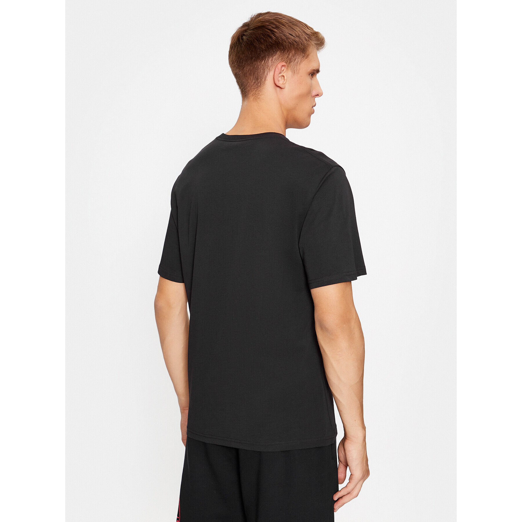 Just Cavalli Тишърт 75OAHG03 Черен Regular Fit - Pepit.bg