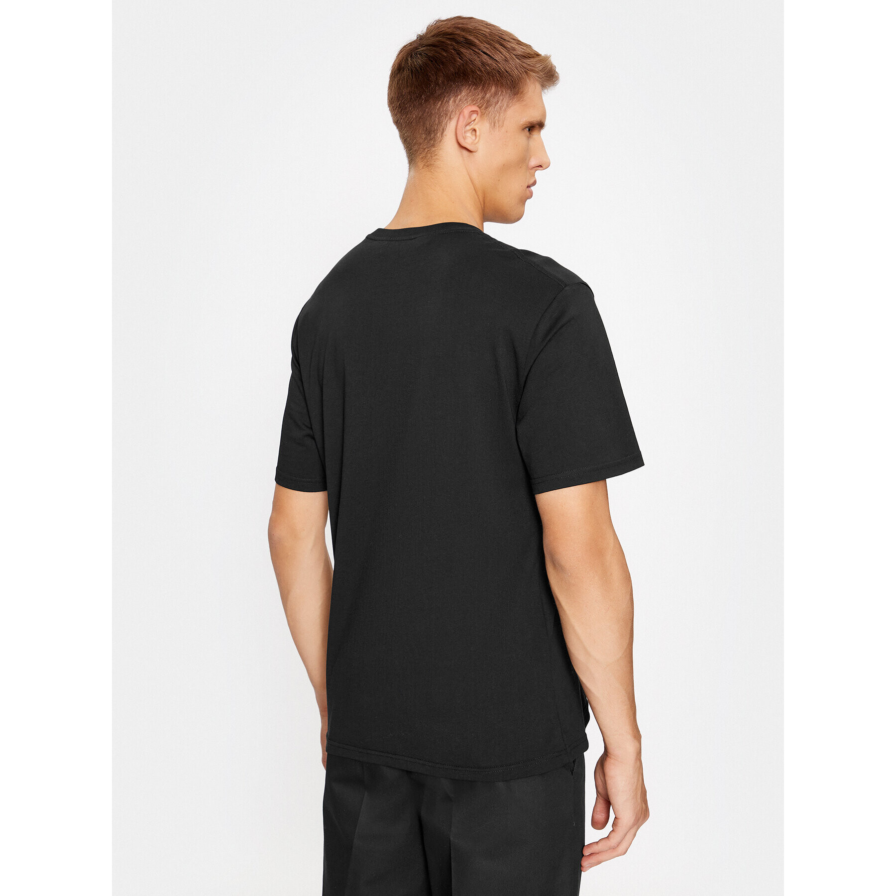 Just Cavalli Тишърт 75OAHT01 Черен Regular Fit - Pepit.bg