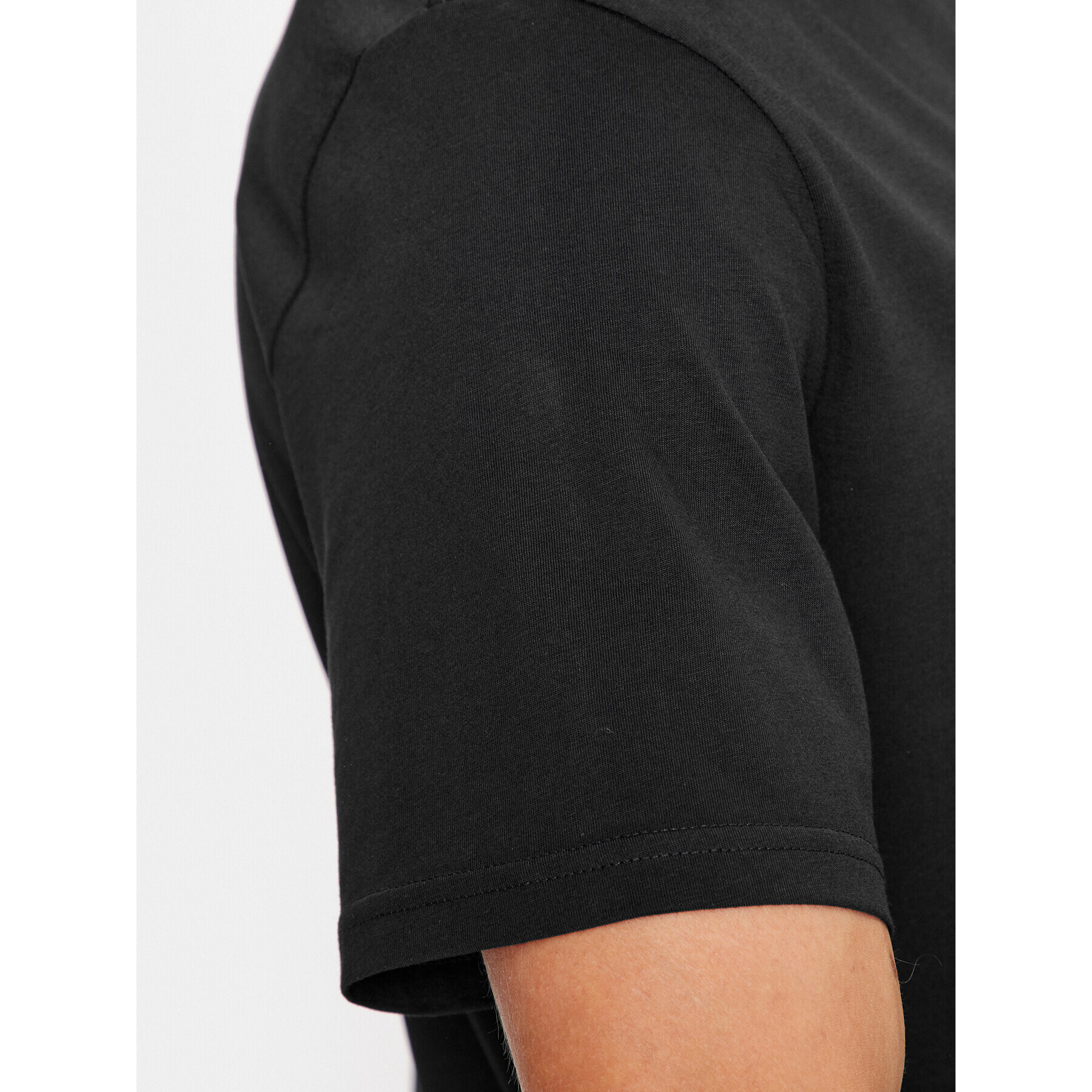 Just Cavalli Тишърт 75OAHT01 Черен Regular Fit - Pepit.bg