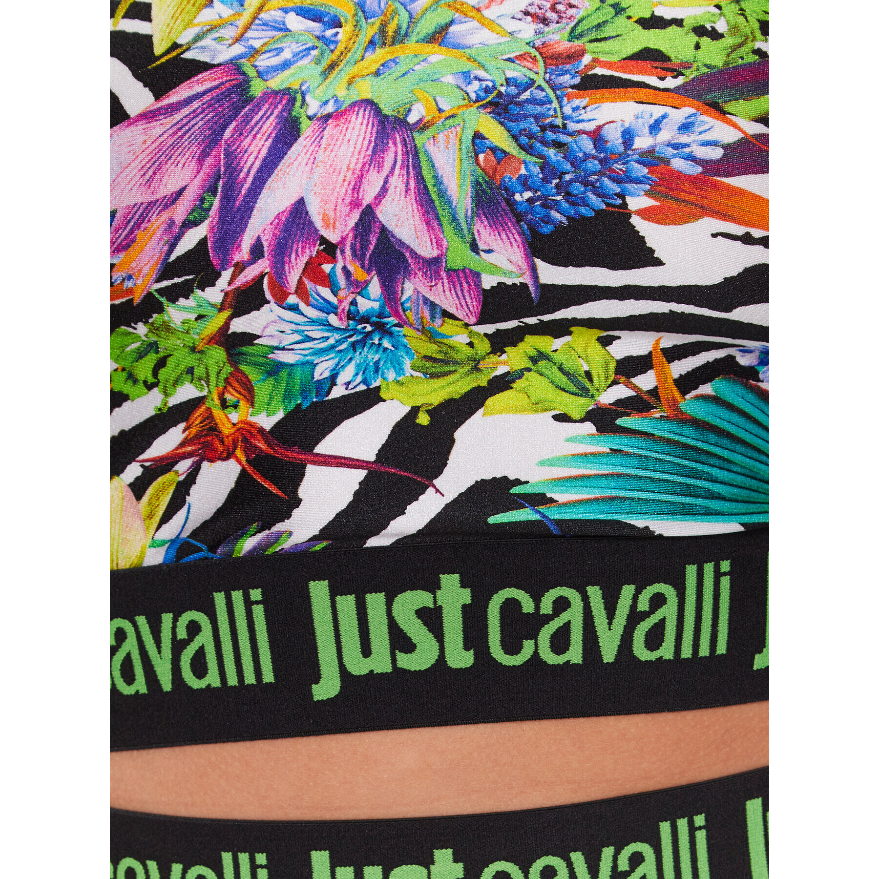 Just Cavalli топ 74PBM204 Цветен Slim Fit - Pepit.bg