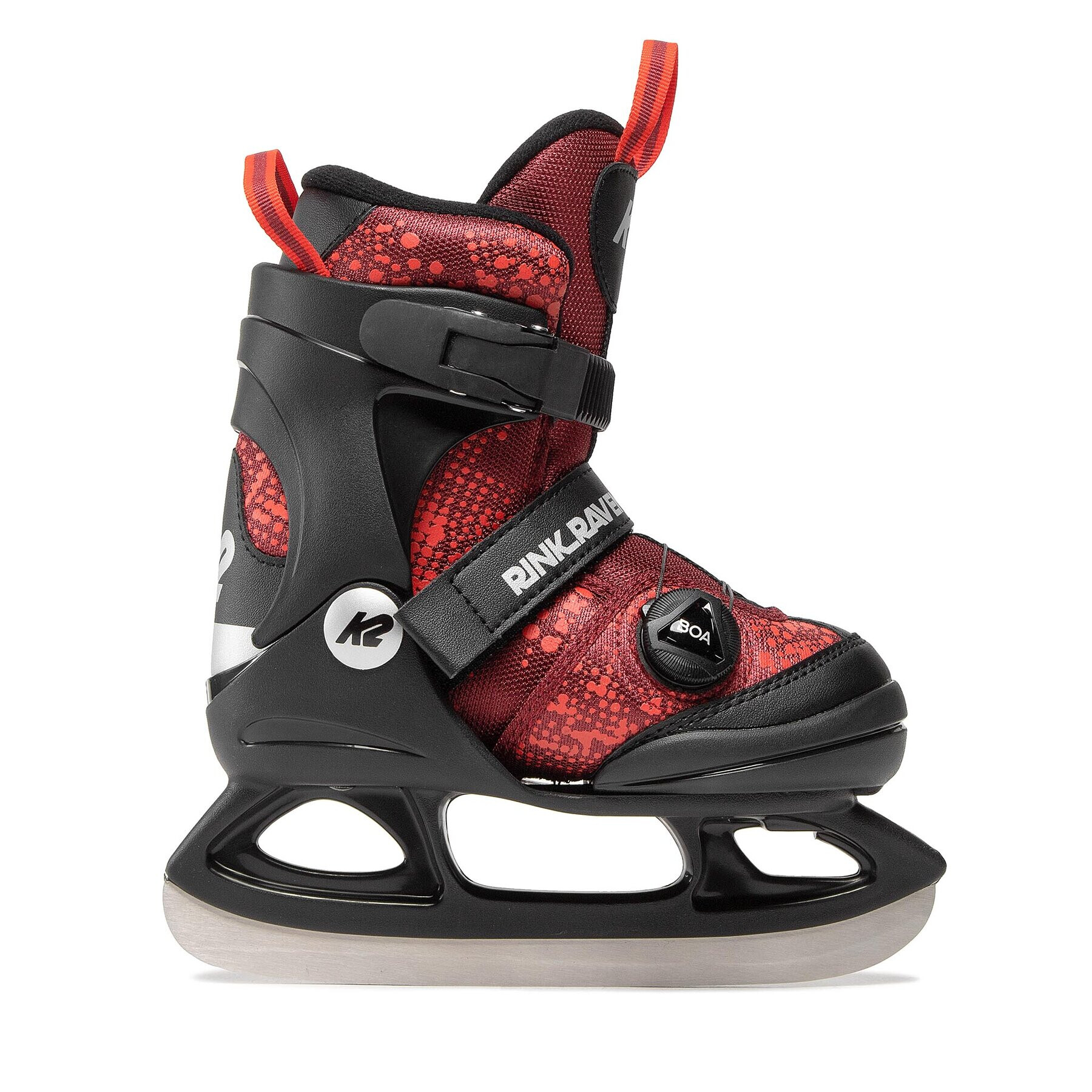 K2 Кънки за лед Rink Raven Ice Boa 25G0310.11 Червен - Pepit.bg