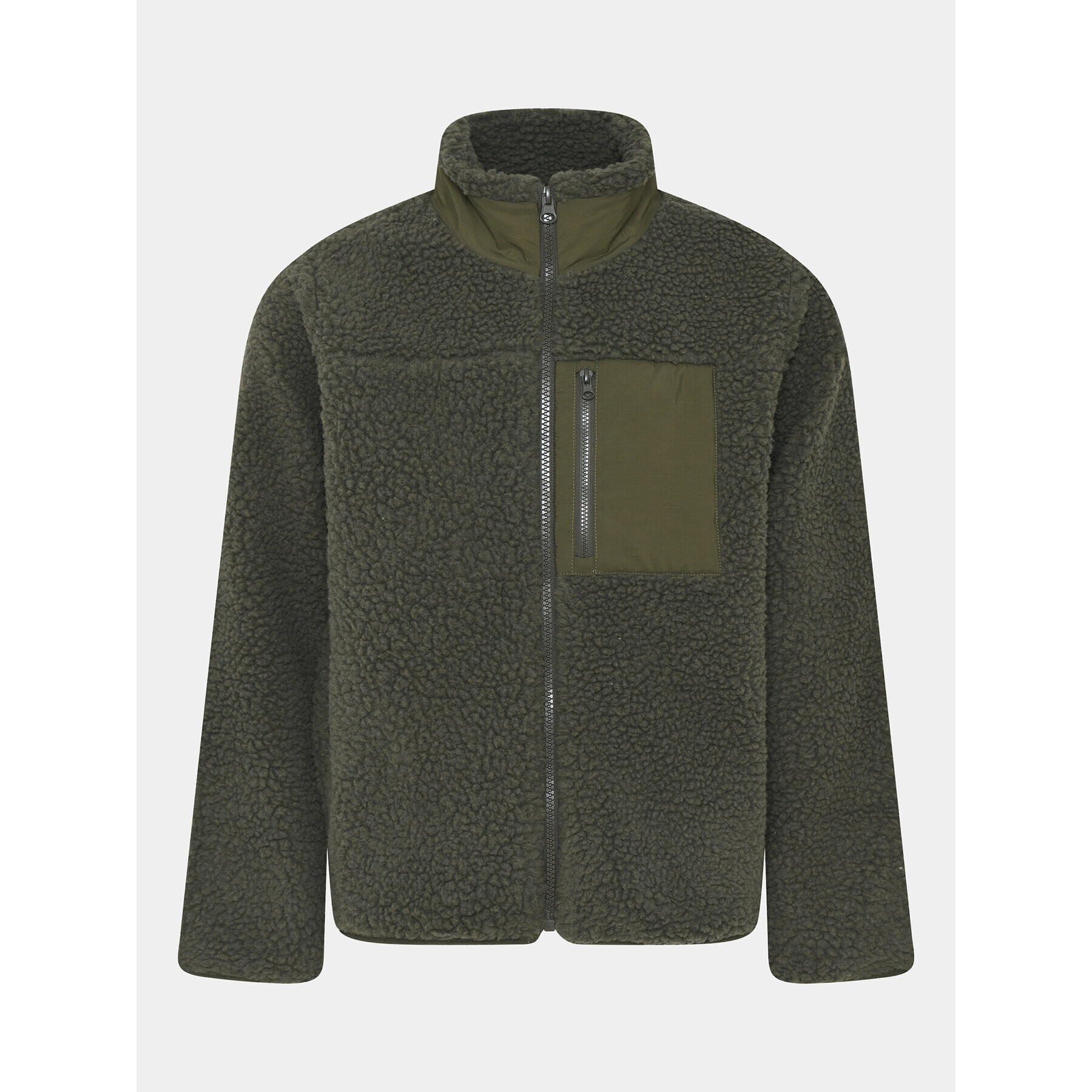 KABOOKI® Суитшърт 14010036 Зелен Regular Fit - Pepit.bg