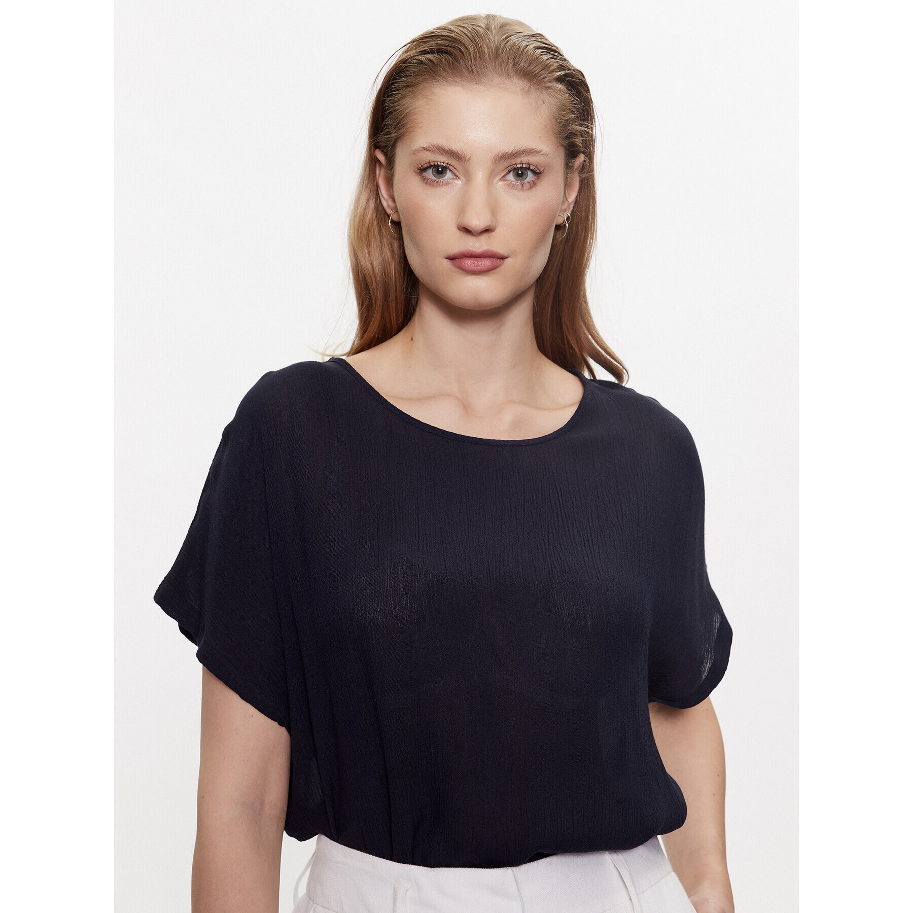Kaffe Блуза Amber Stanley 10500781 Тъмносин Loose Fit - Pepit.bg