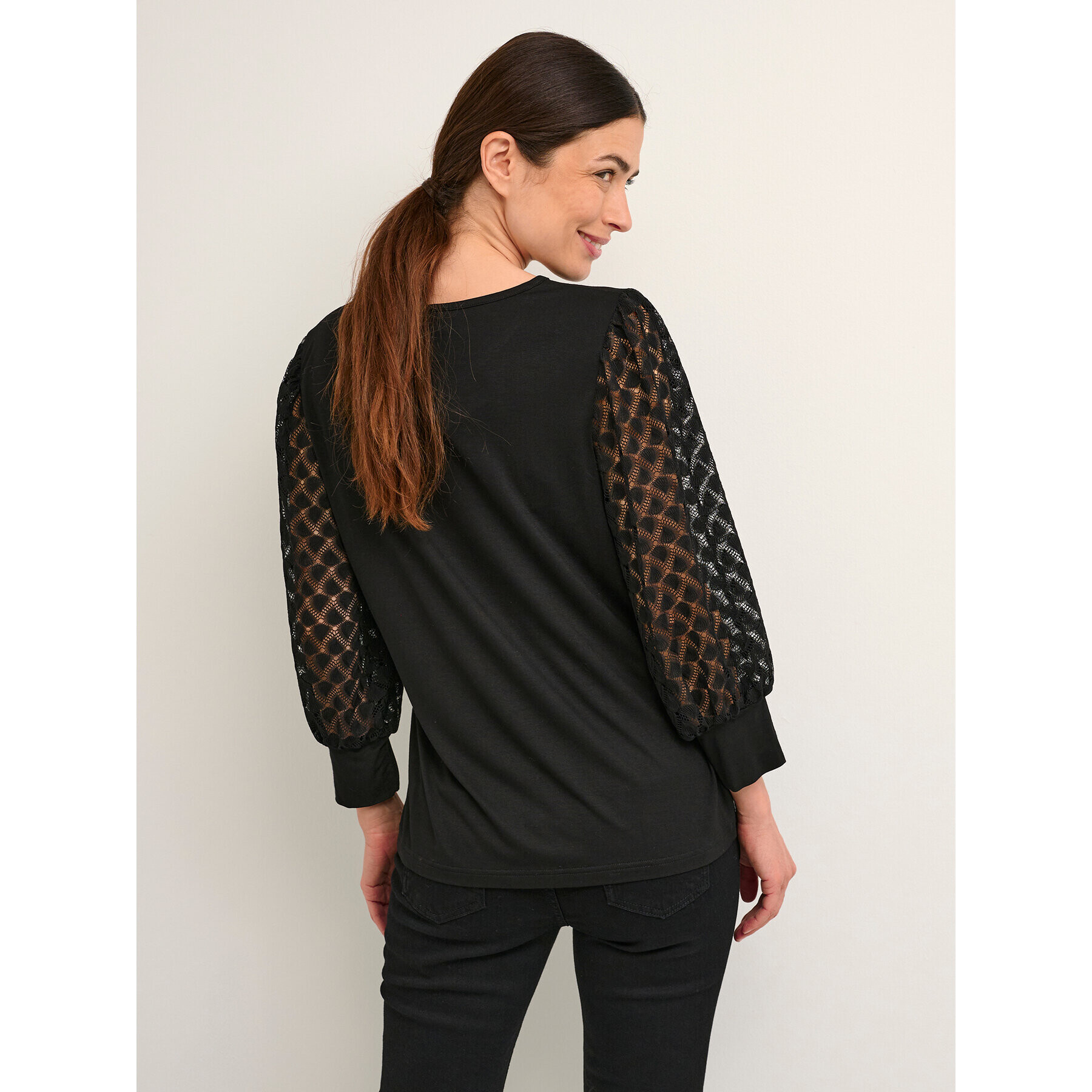 Kaffe Блуза Becca 10506942 Черен Regular Fit - Pepit.bg