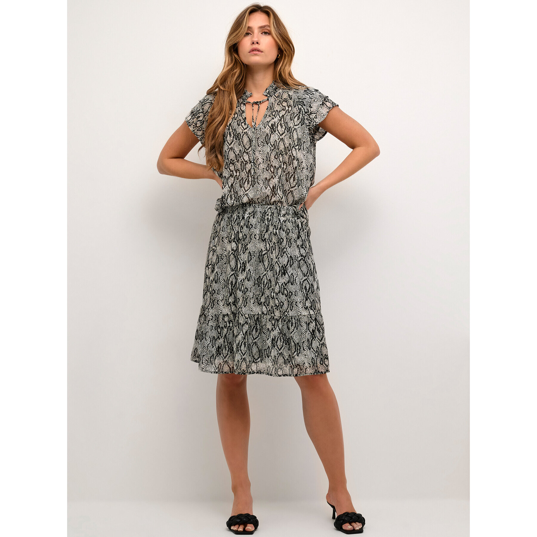 Kaffe Блуза Carmen 10507436 Сив Loose Fit - Pepit.bg