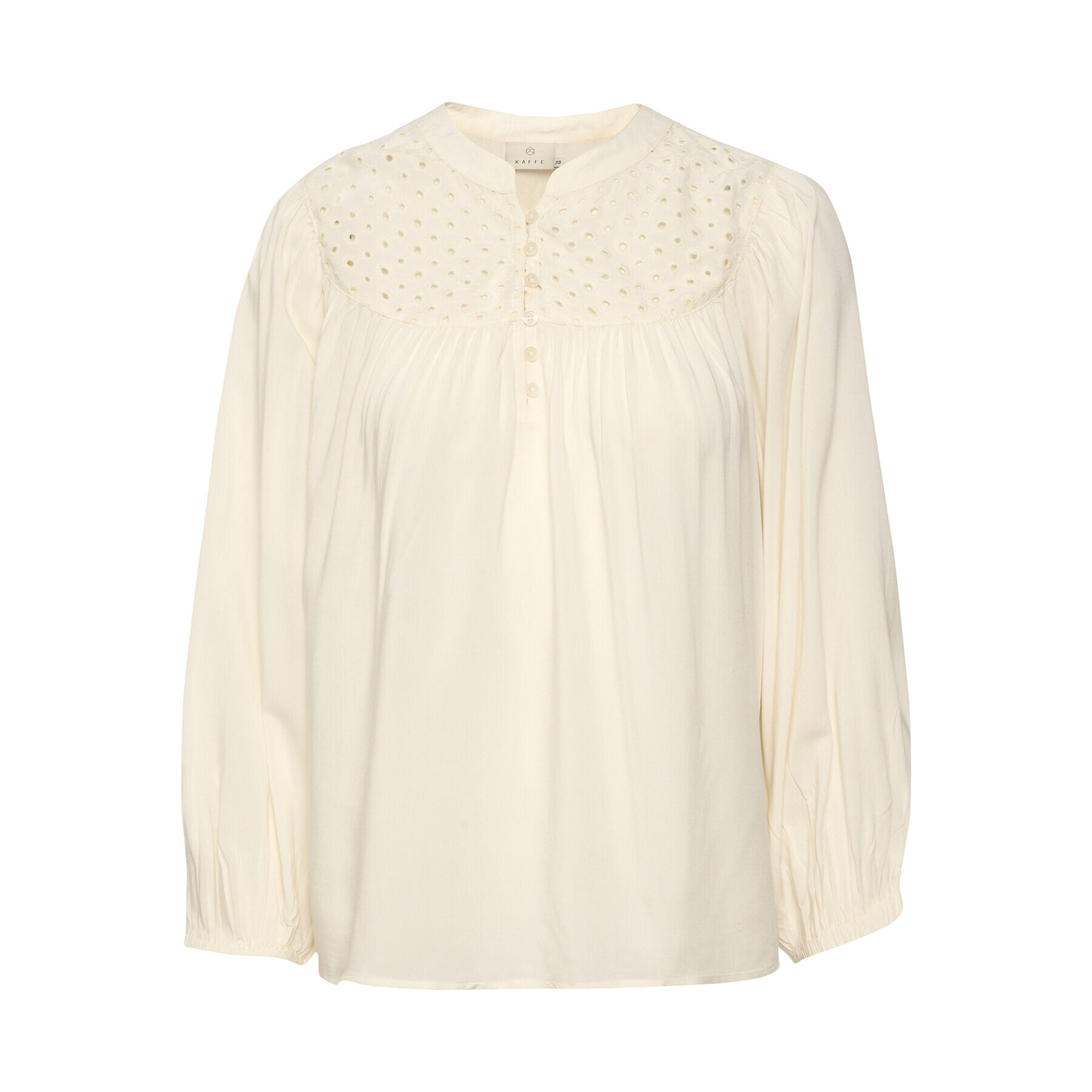 Kaffe Блуза Dora 10507387 Бял Loose Fit - Pepit.bg