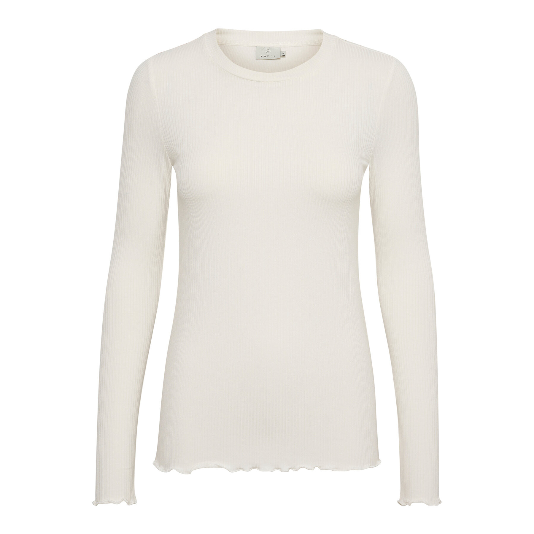 Kaffe Блуза Drew 10507196 Бял Slim Fit - Pepit.bg