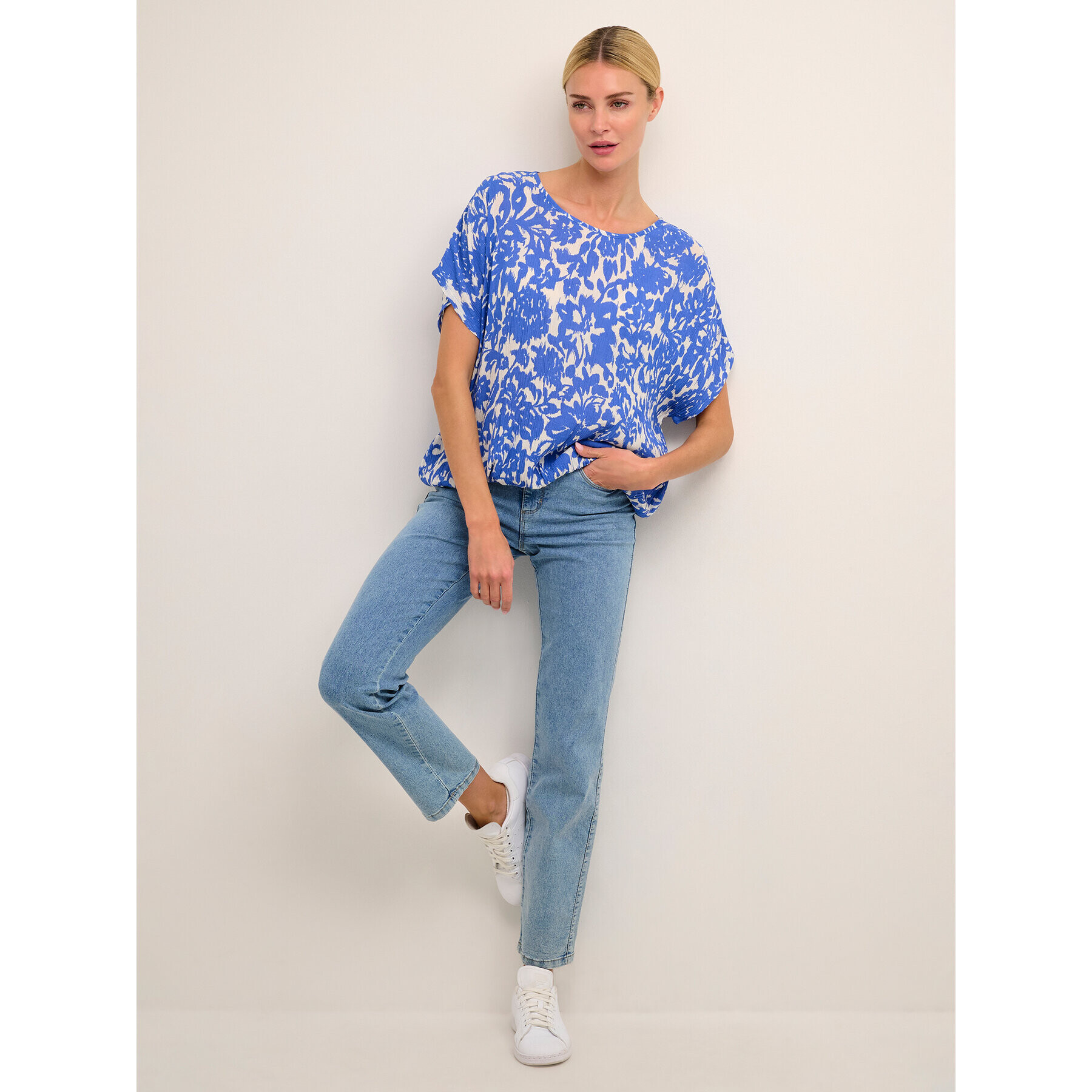Kaffe Блуза Ellen 10507335 Син Regular Fit - Pepit.bg