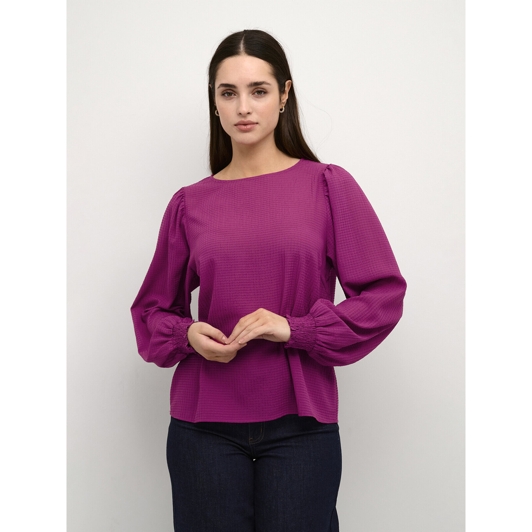 Kaffe Блуза Kadorte 10507840 Розов Regular Fit - Pepit.bg
