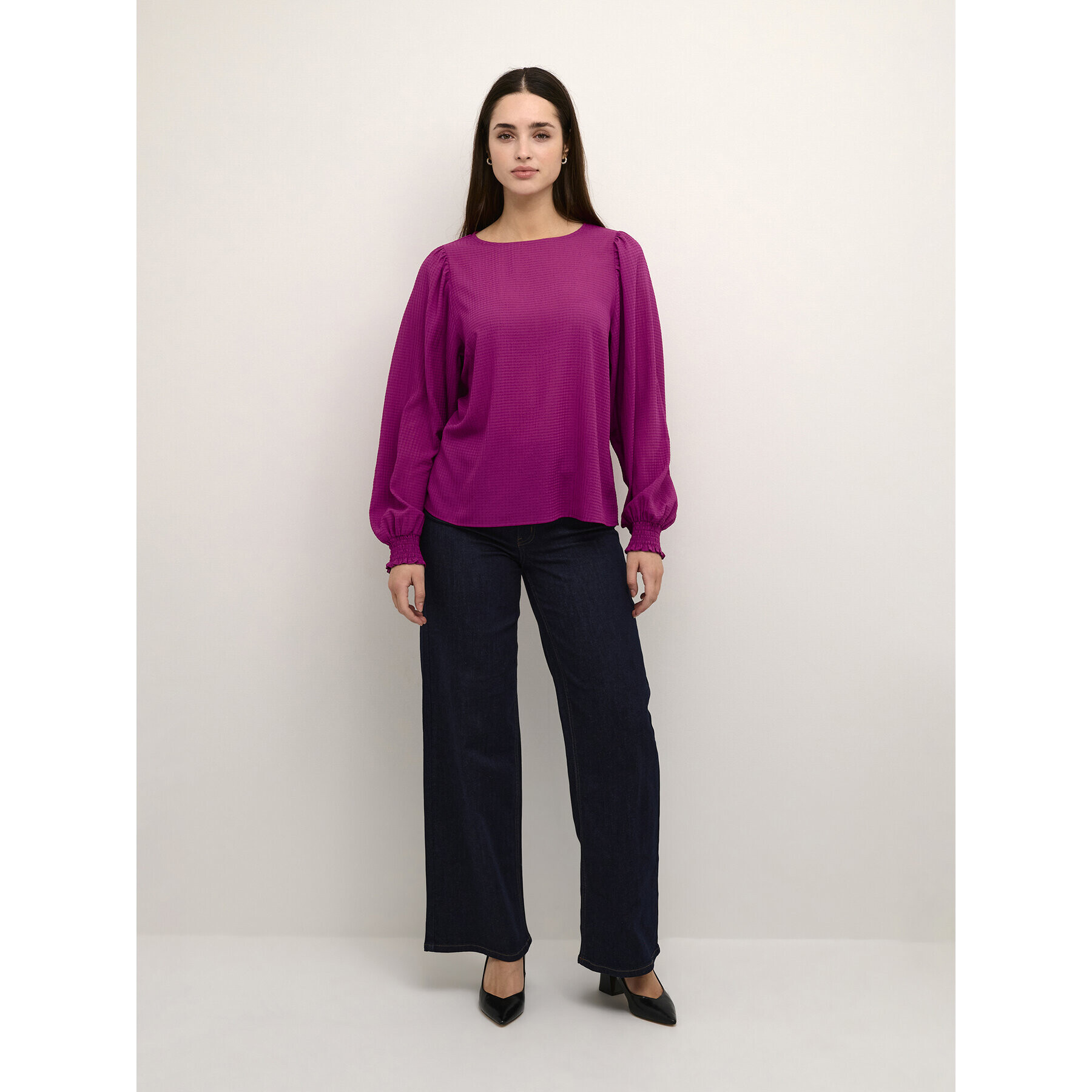 Kaffe Блуза Kadorte 10507840 Розов Regular Fit - Pepit.bg