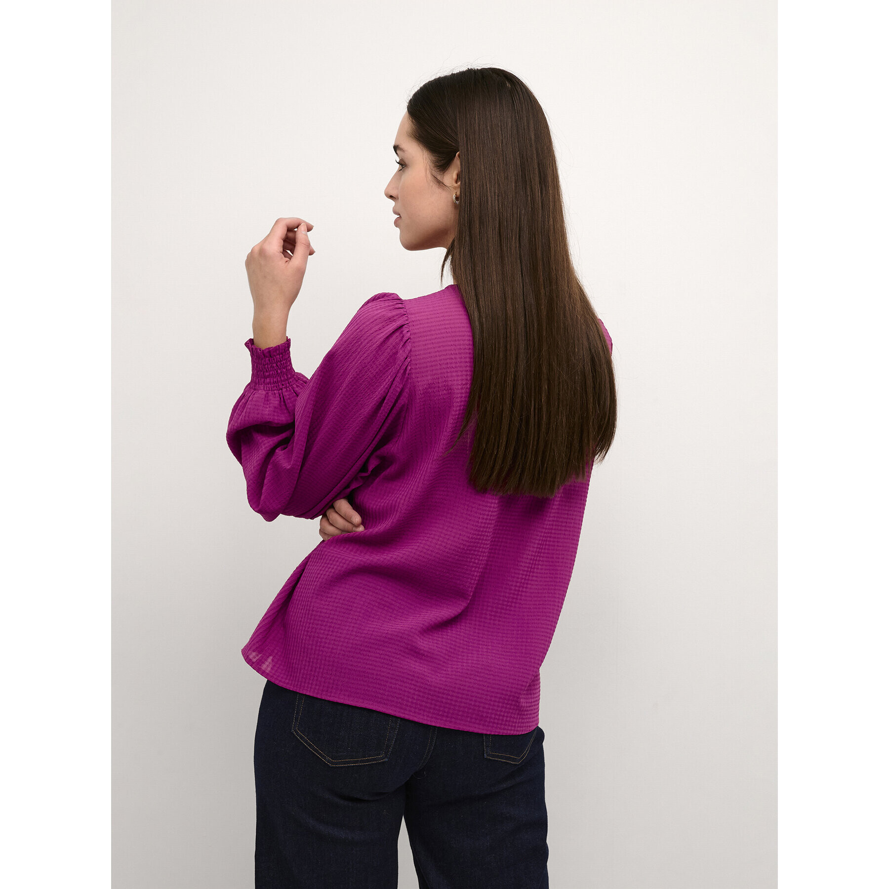 Kaffe Блуза Kadorte 10507840 Розов Regular Fit - Pepit.bg