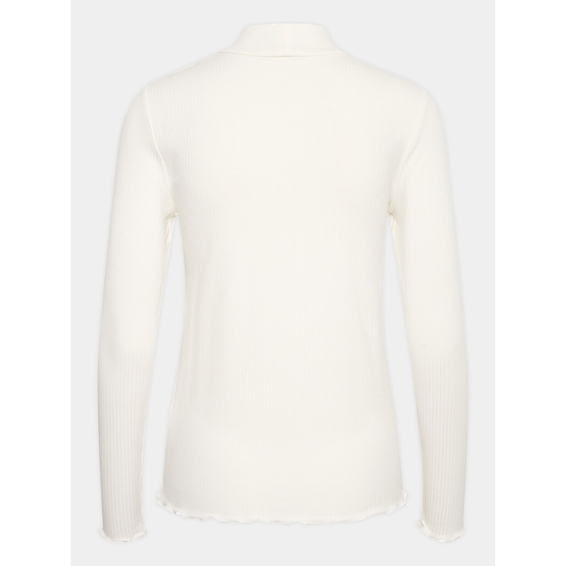 Kaffe Блуза Kadrew Turtleneck 10507922 Бял Shaped Fit - Pepit.bg